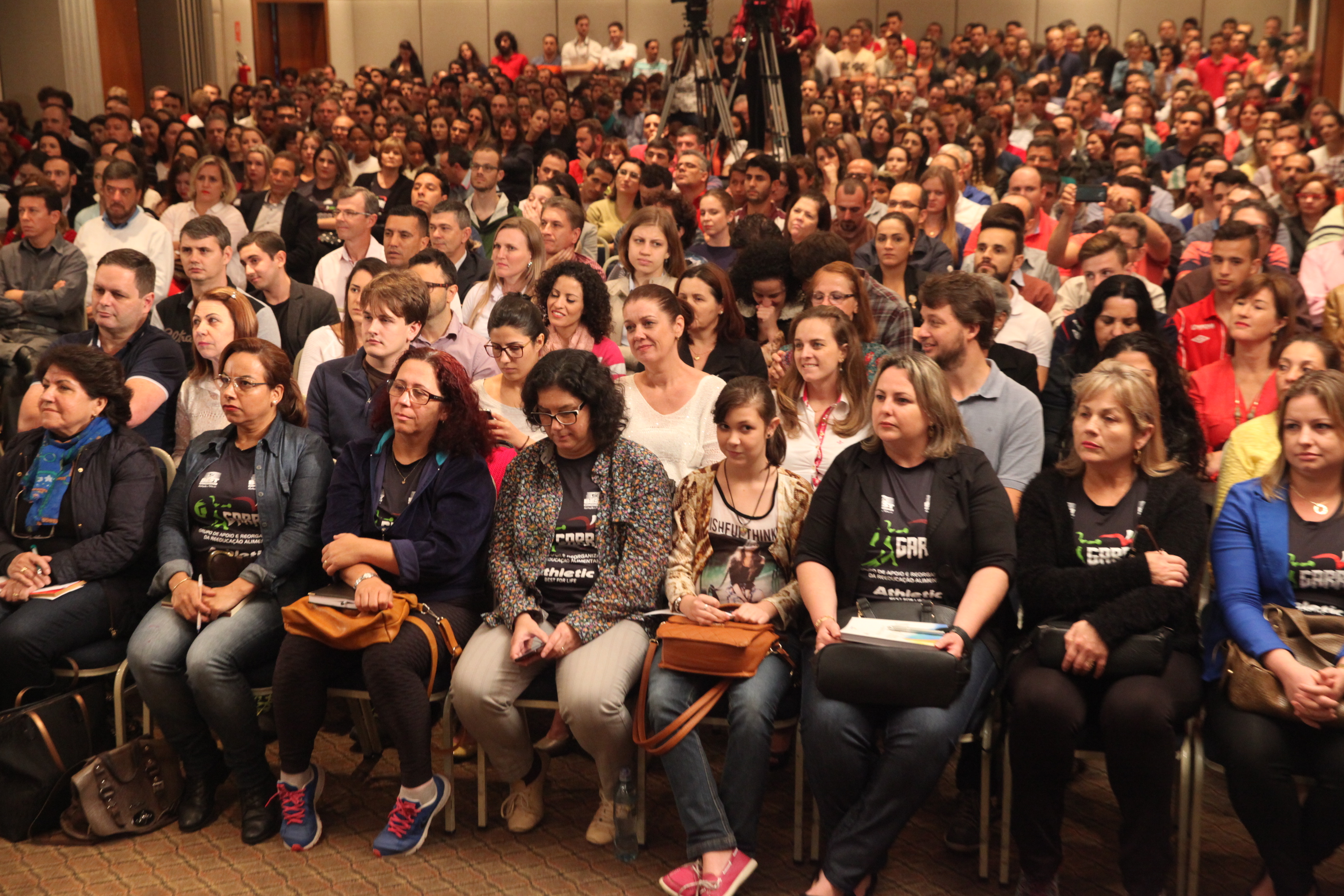 Palestra Nuno Cobra em Joinville. Foto: Fábio Queiroz / Agência AL
