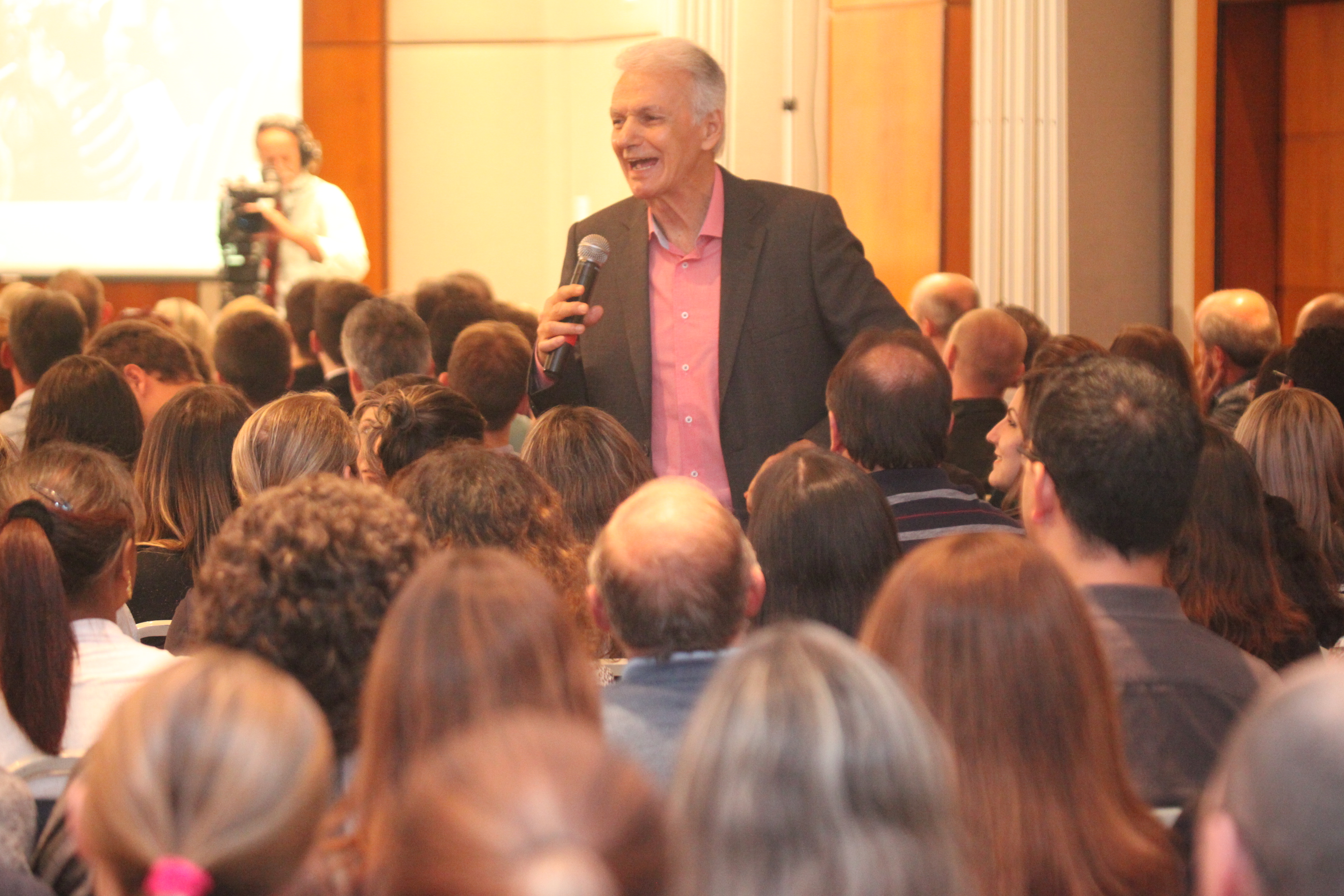 Palestra Nuno Cobra em Joinville. Foto: Fábio Queiroz / Agência AL