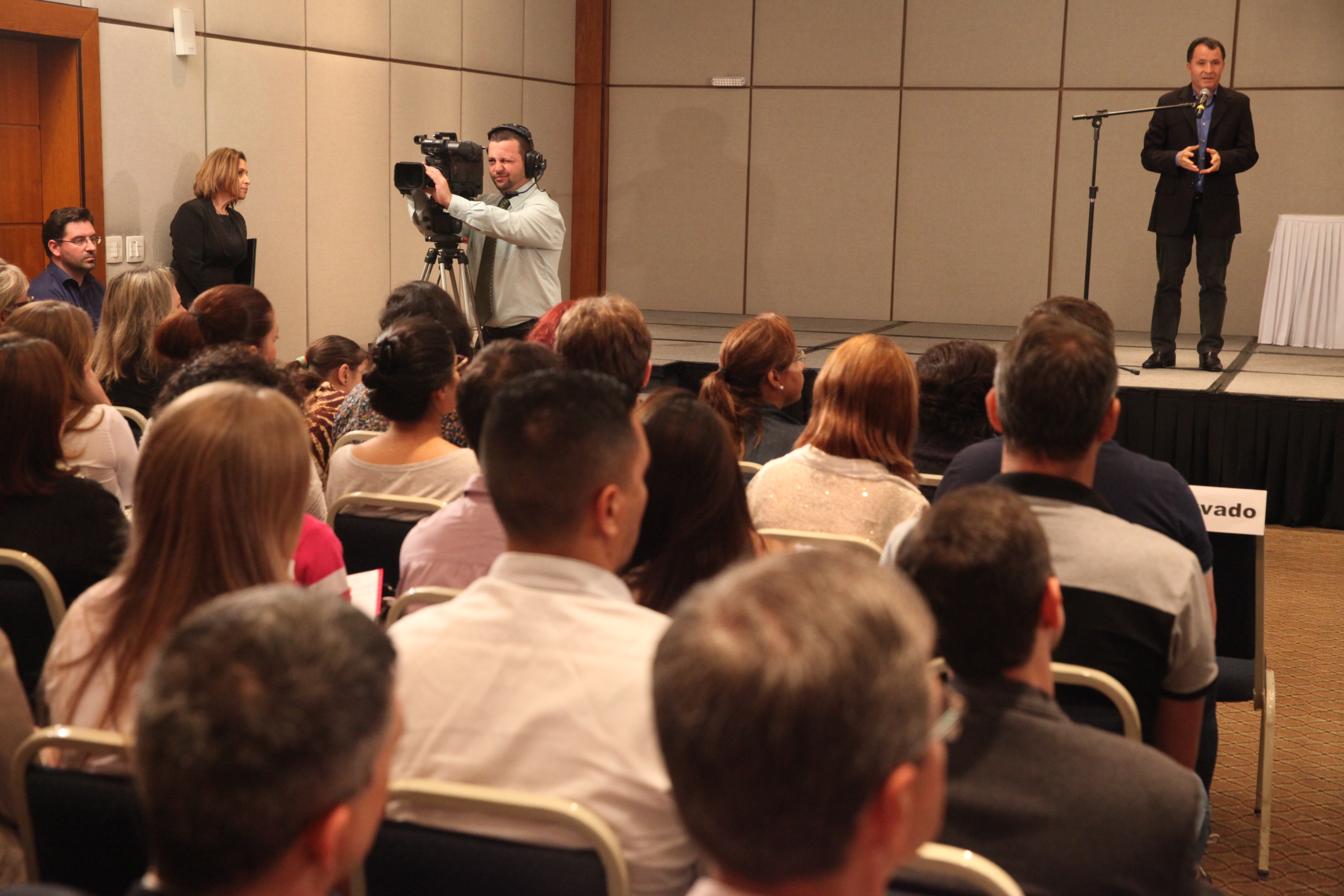 Deputado Darci de Matos (PSD). Palestra Nuno Cobra em Joinville. Foto: Fábio Queiroz / Agência AL