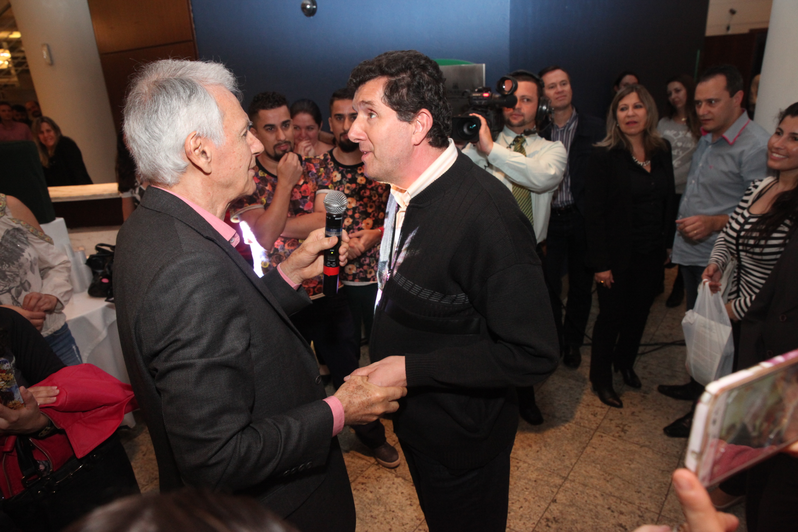 Palestra Nuno Cobra em Joinville. Foto: Fábio Queiroz / Agência AL