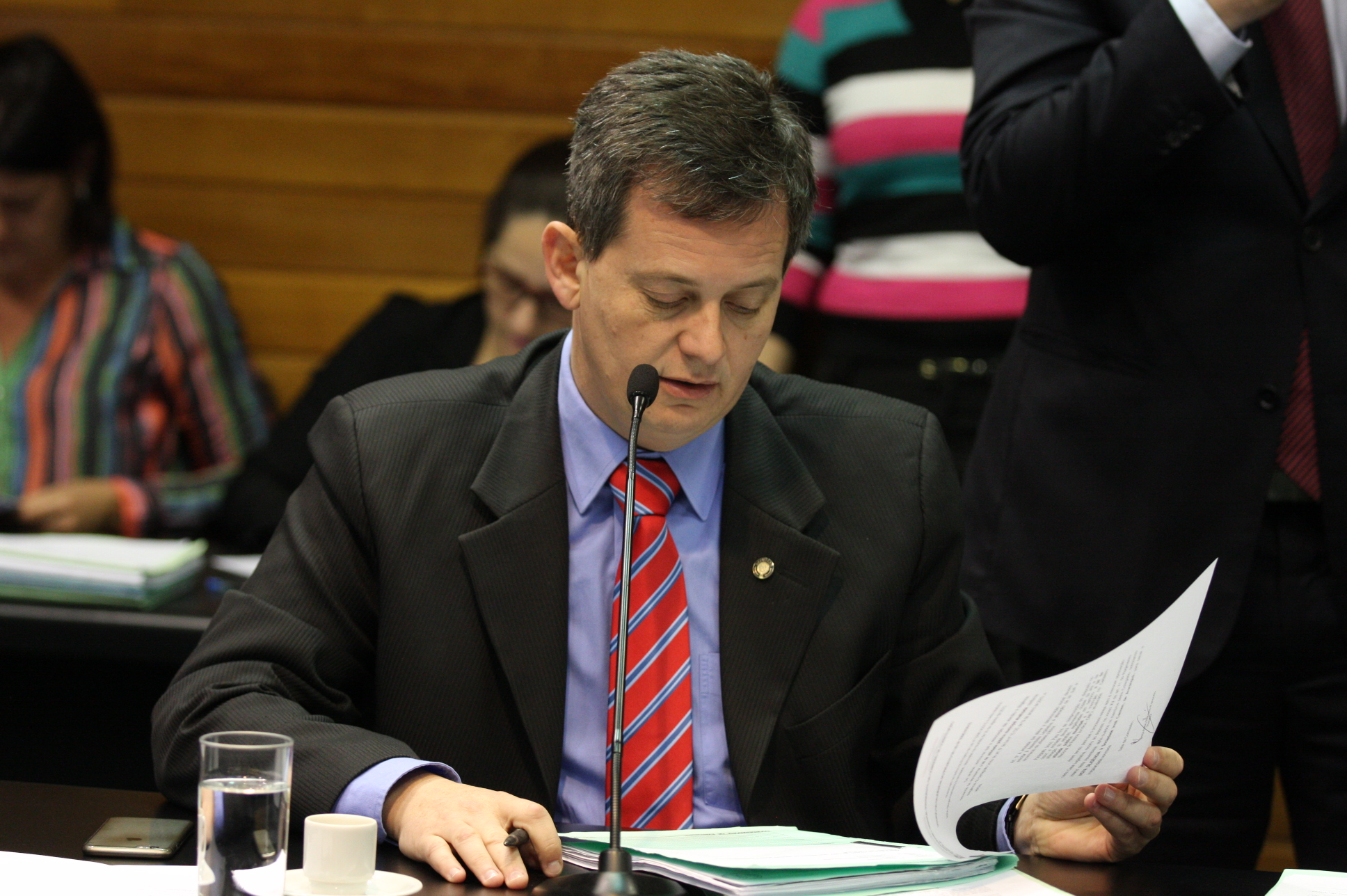 Comissão de Constituição e Justiça. Deputado: Jean Kuhlmann (PSD). Foto: Yuri Santos / Agência AL