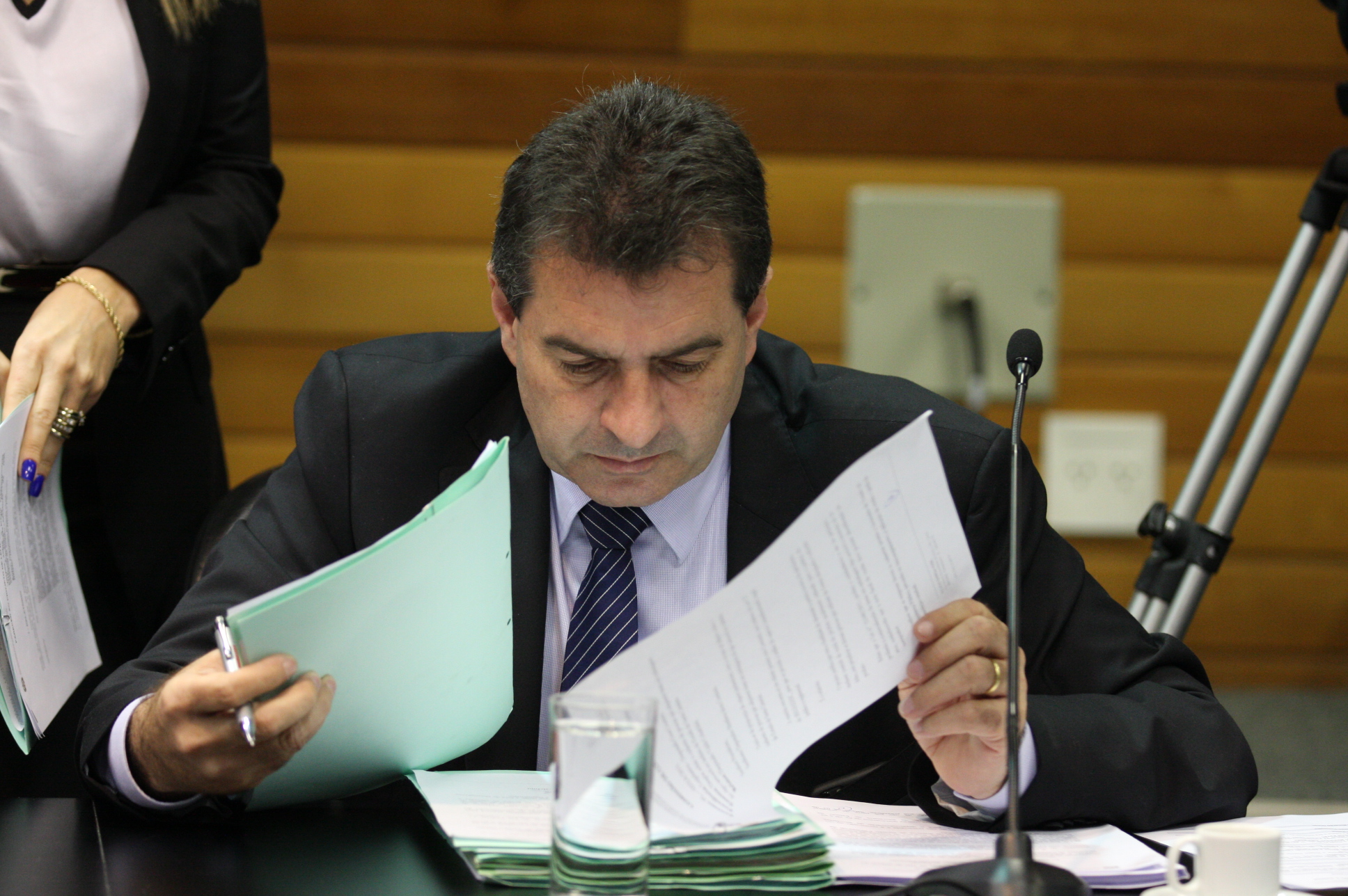 Comissão de Constituição e Justiça. Deputado: Valdir Cobalchini (PMDB). Foto: Yuri Santos / Agência AL