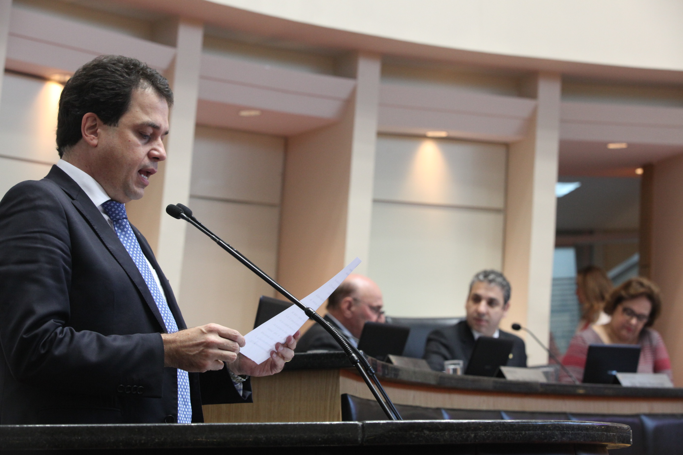 Sessão Plenária_ Dp Rodrigo Minotto PDT_foto Eduardo Guedes de Oliveira / Agência AL