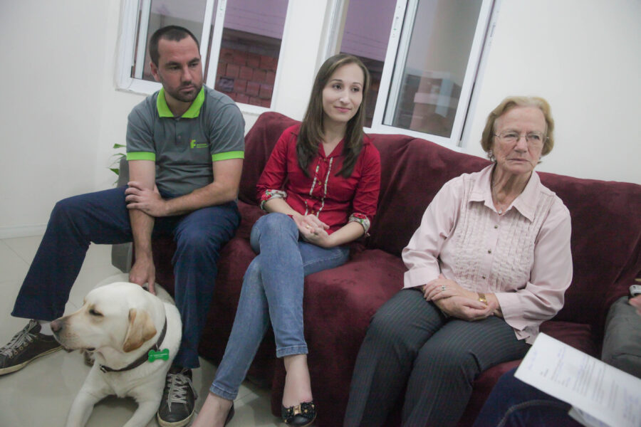 A mãe, Bartira Wagner Pereira, e a esposa de Jackson, Izabella Hames, consideram Kalil um integrante da família