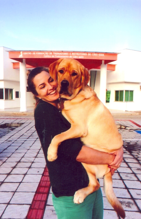 Marta e Gaya, um encontro de amor e aprendizado. Foto: Acervo Pessoal