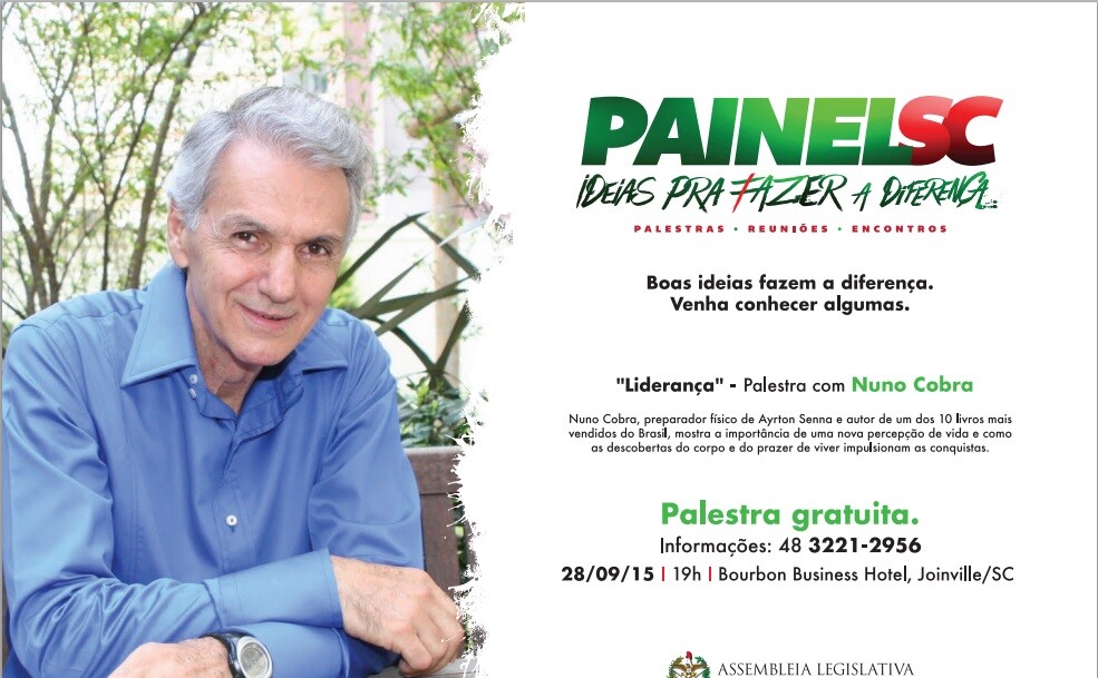 Painel SC traz professor Nuno Cobra a Joinville em palestra gratuita