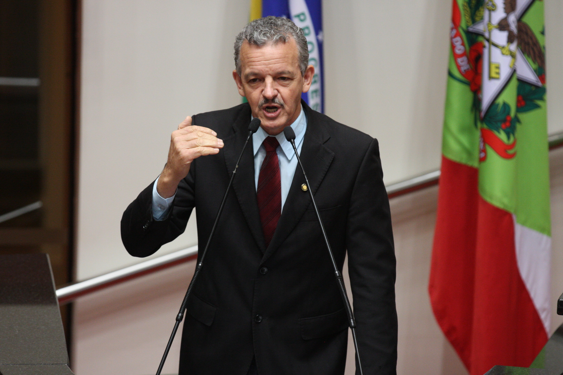 Sessão Ordinária. Deputado: Dirceu Dresch (PT). Foto: Yuri Santos / Agência AL