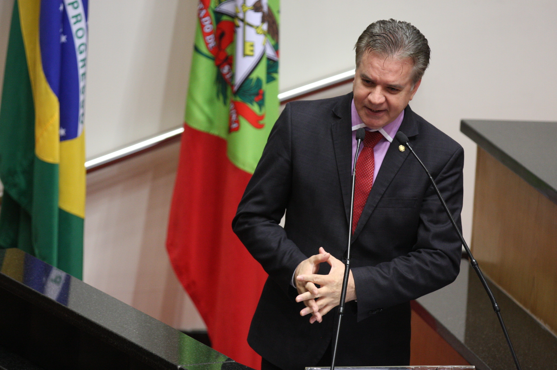 Sessão Ordinária. Deputado: César Valduga (PCdoB). Foto: Yuri Santos / Agência AL
