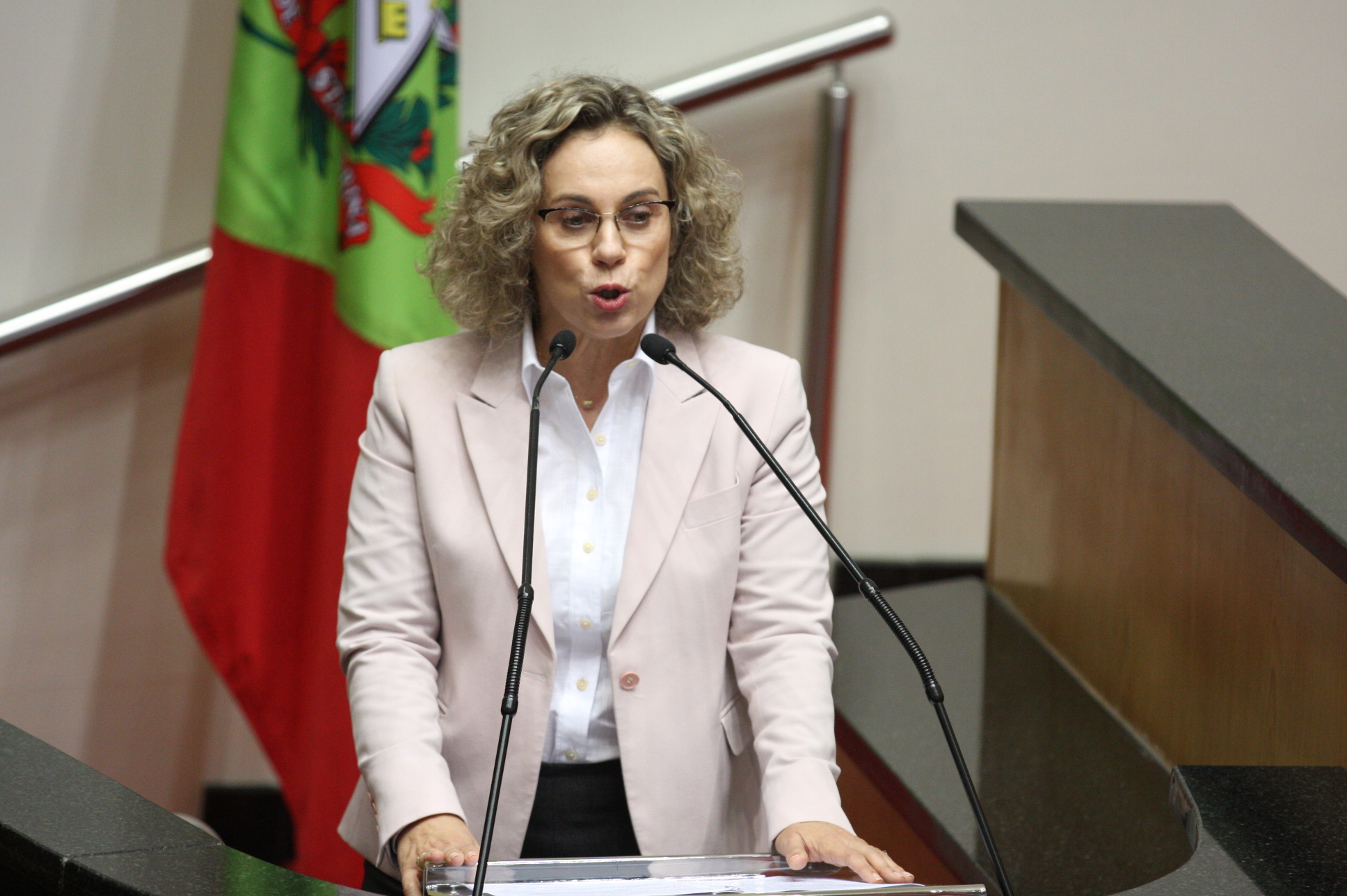 Sessão Ordinária. Deputada: Ana Paula Lima (PT). Foto: Yuri Santos / Agência AL