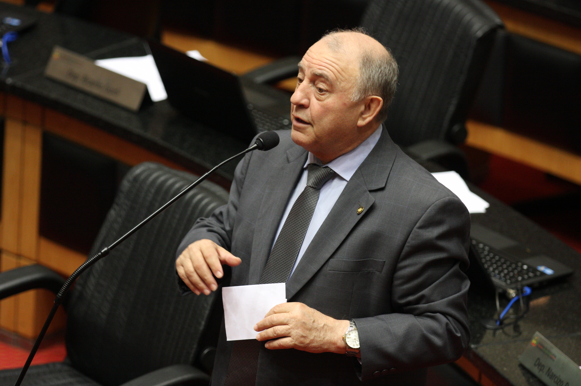 Sessão Ordinária. Deputado: Natalino Lázare (PR). Foto: Yuri Santos / Agência AL