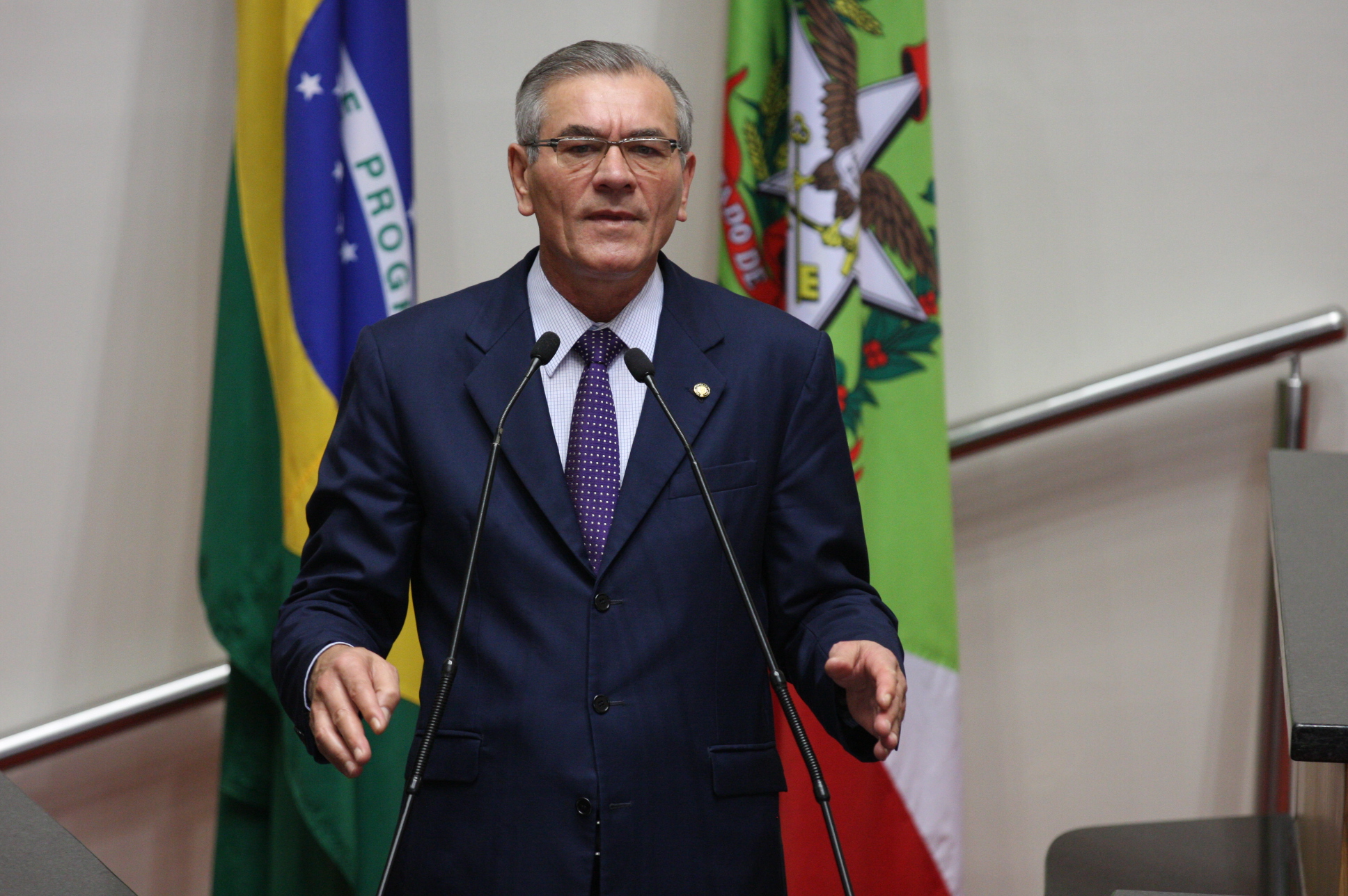 Sessão Ordinária. Deputado: Silvio Dreveck (PP). Foto: Yuri Santos / Agência AL