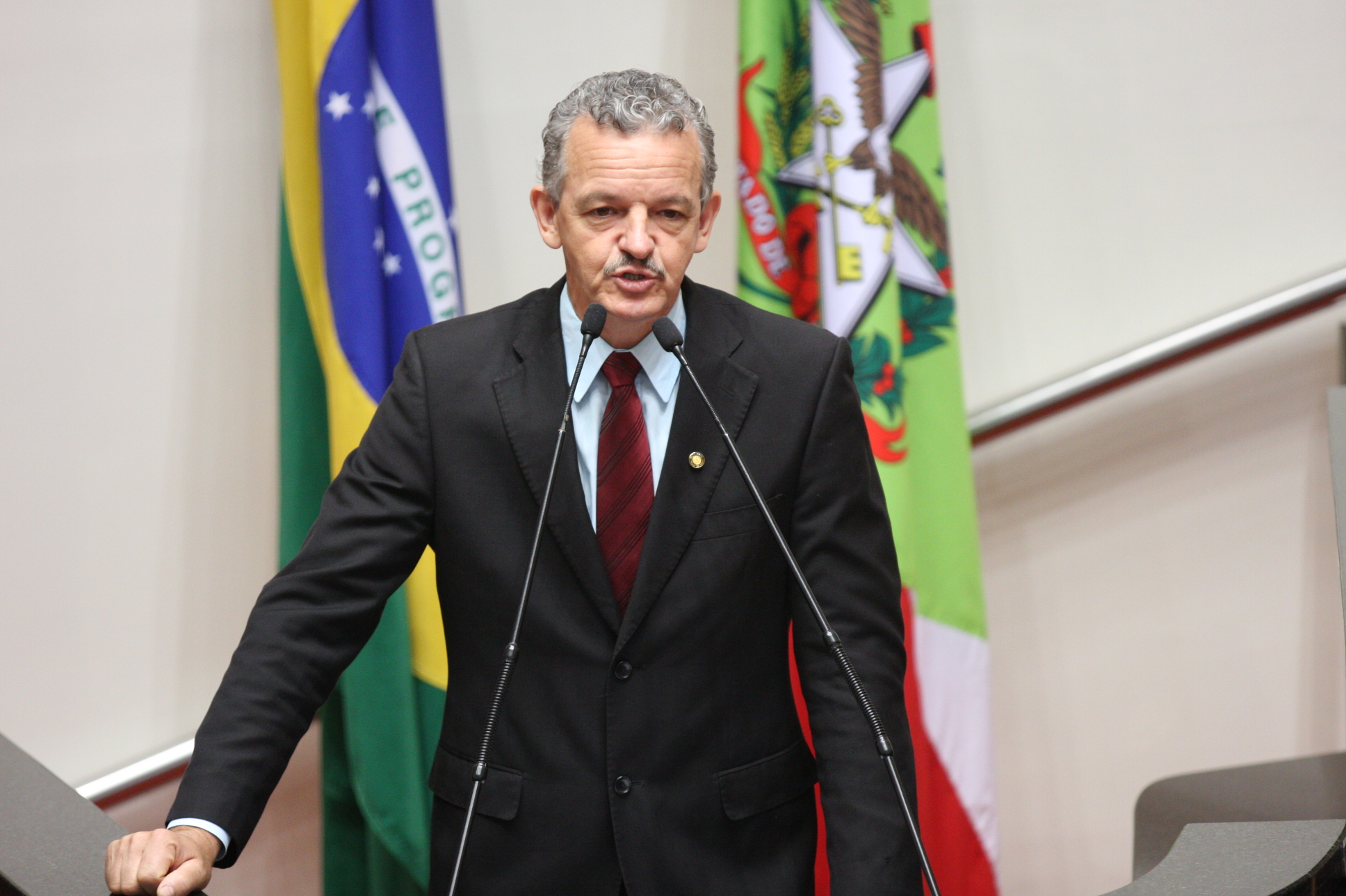 Sessão Ordinária. Deputado: Dirceu Dresch (PT). Foto: Yuri Santos / Agência AL