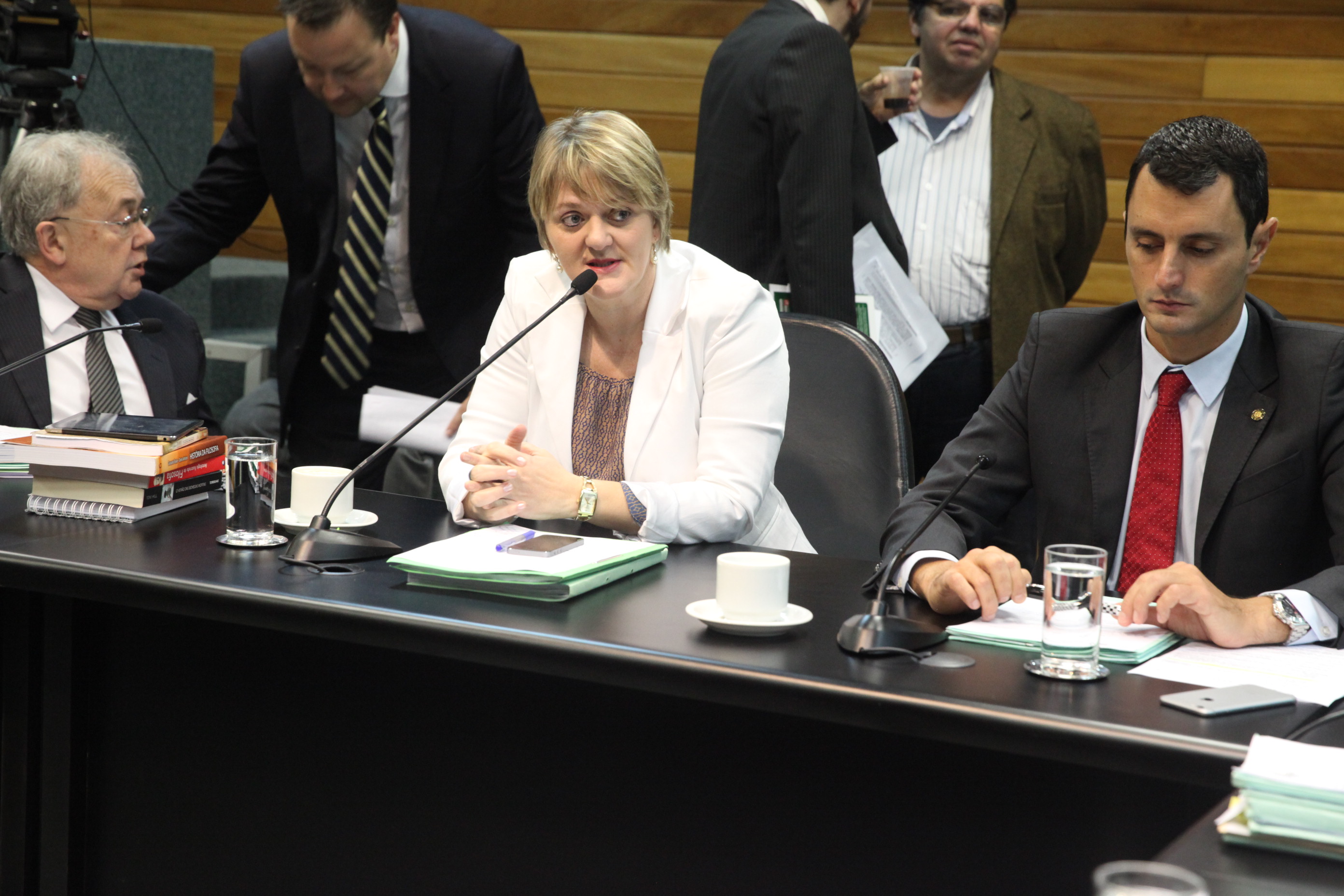 Reunião da Comissão de Constituição e Justiça. Foto: Fábio Queiroz / Agência AL