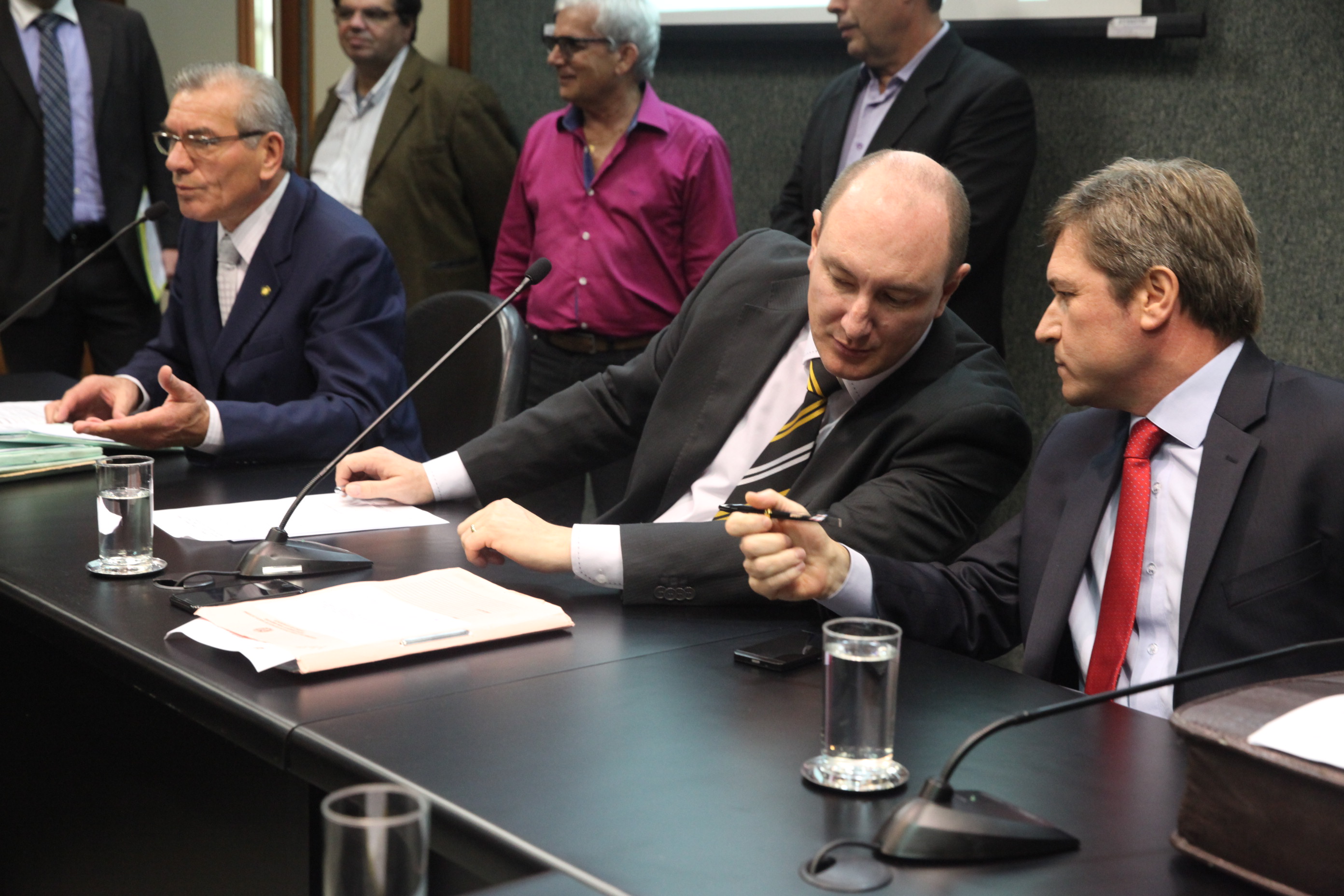Reunião da Comissão de Constituição e Justiça. Foto: Fábio Queiroz / Agência AL