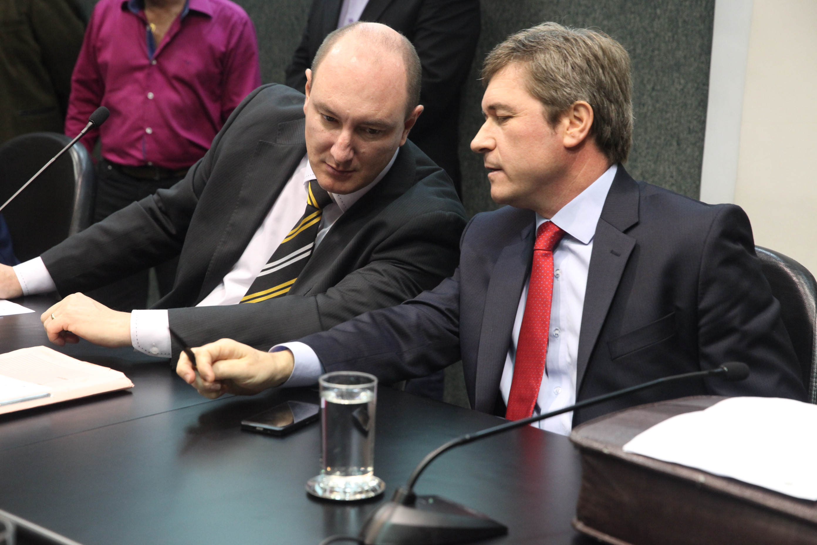 Reunião da Comissão de Constituição e Justiça. Foto: Fábio Queiroz / Agência AL