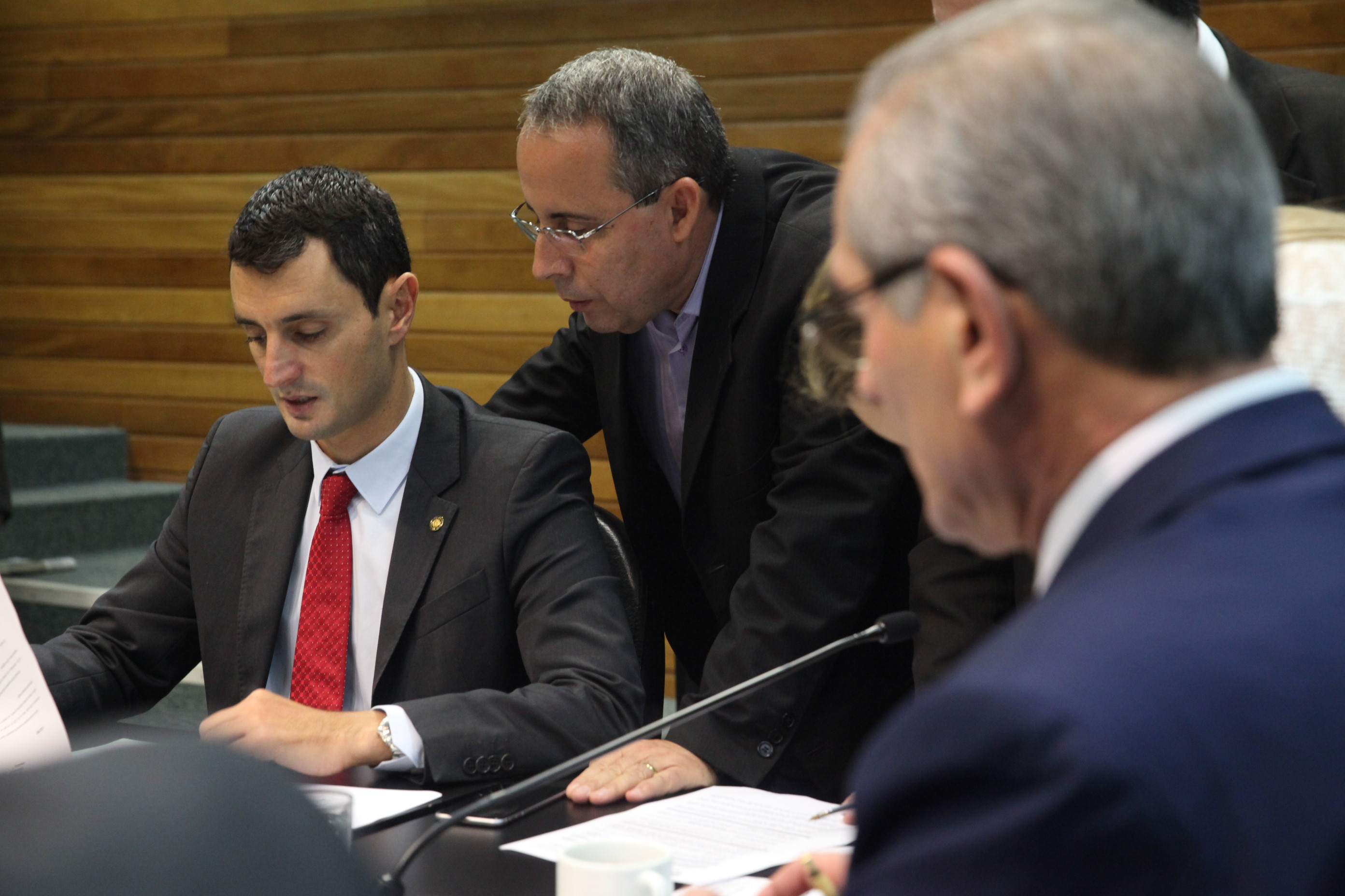 Reunião da Comissão de Constituição e Justiça. Foto: Fábio Queiroz / Agência AL