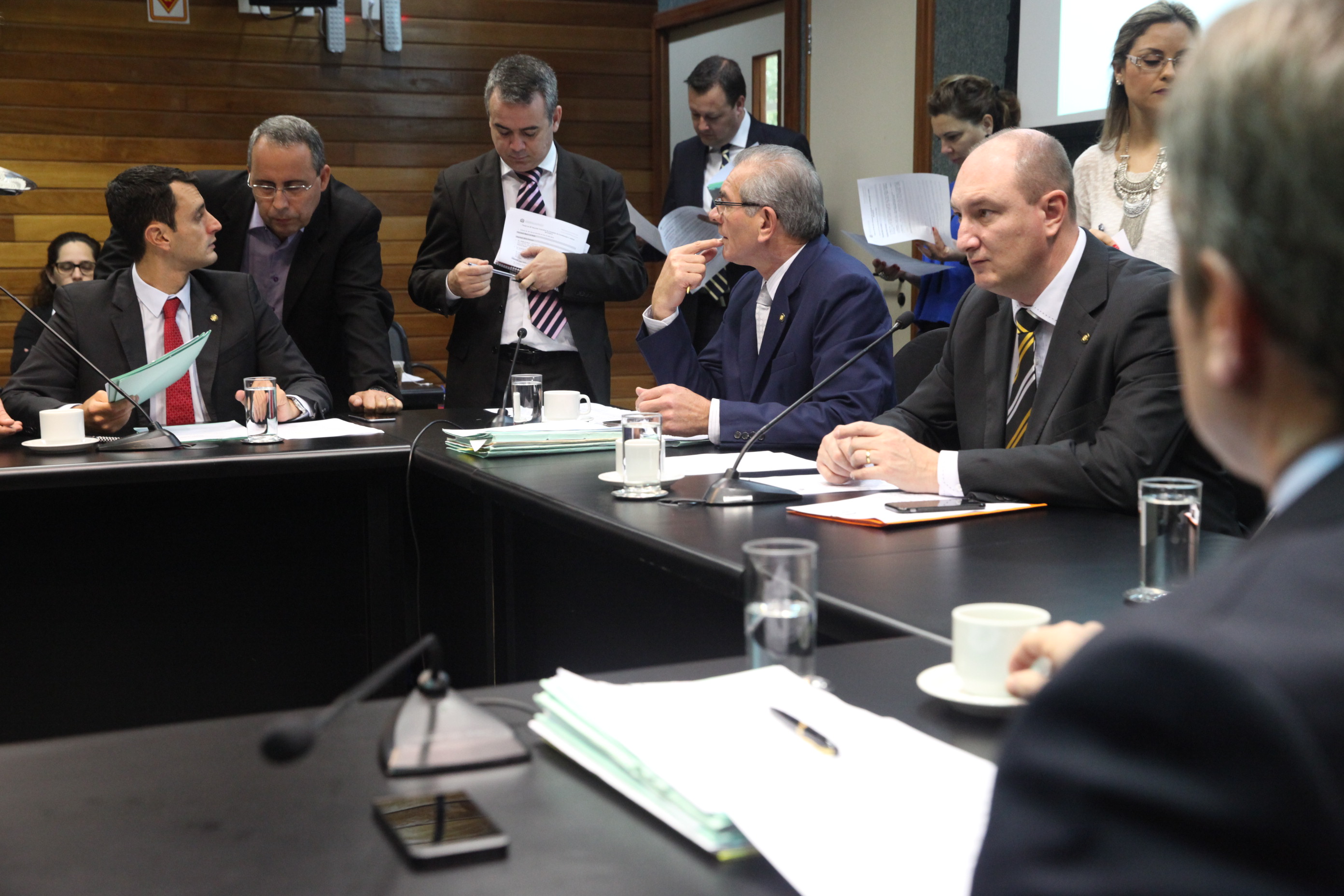 Reunião da Comissão de Constituição e Justiça. Foto: Fábio Queiroz / Agência AL