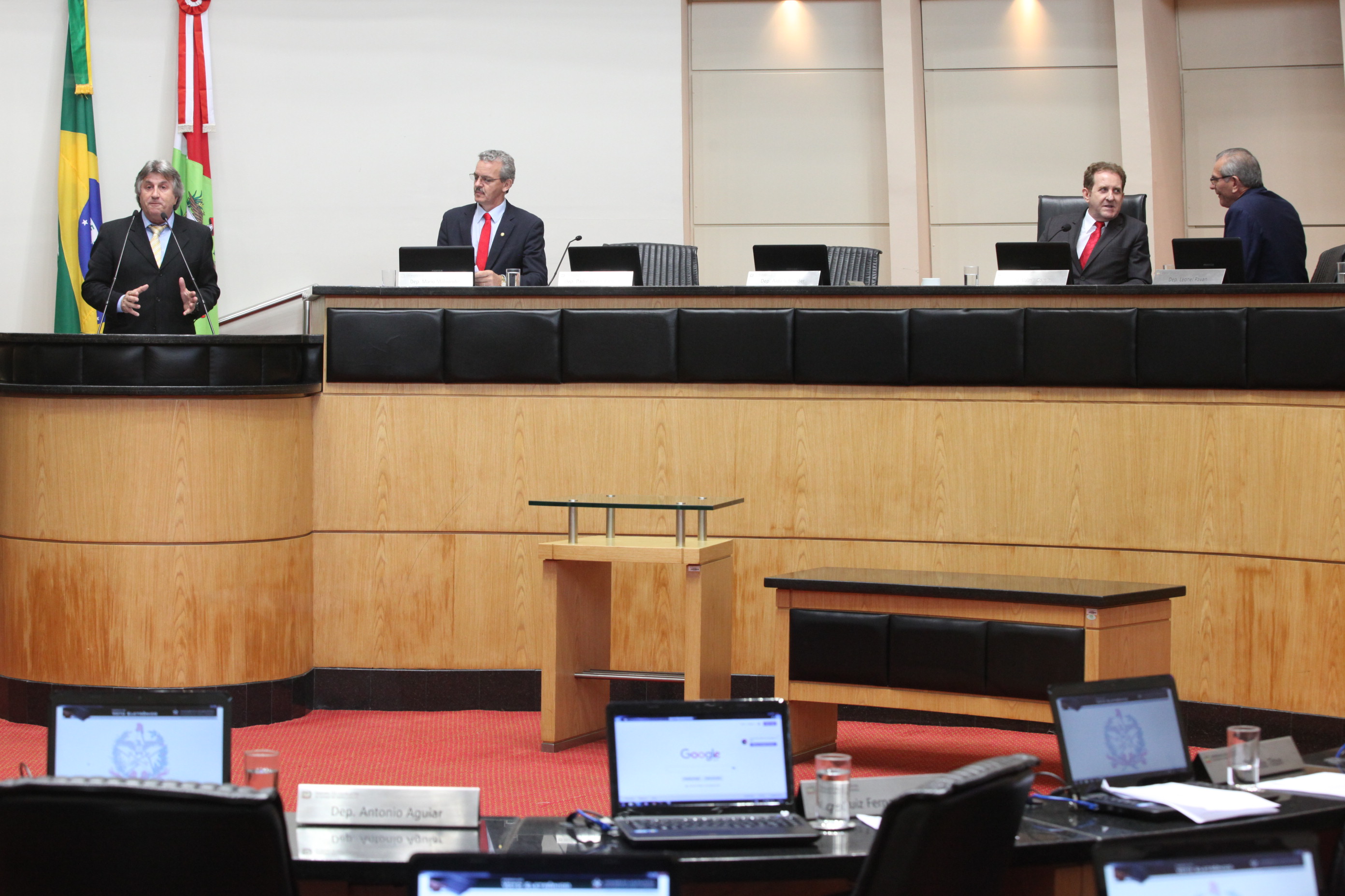 Sessão Ordinária da Assembleia Legislativa do Estado de Santa Catarina. Deputado Leonel Pavan (PSDB) - Foto: Miriam Zomer/Agência AL
