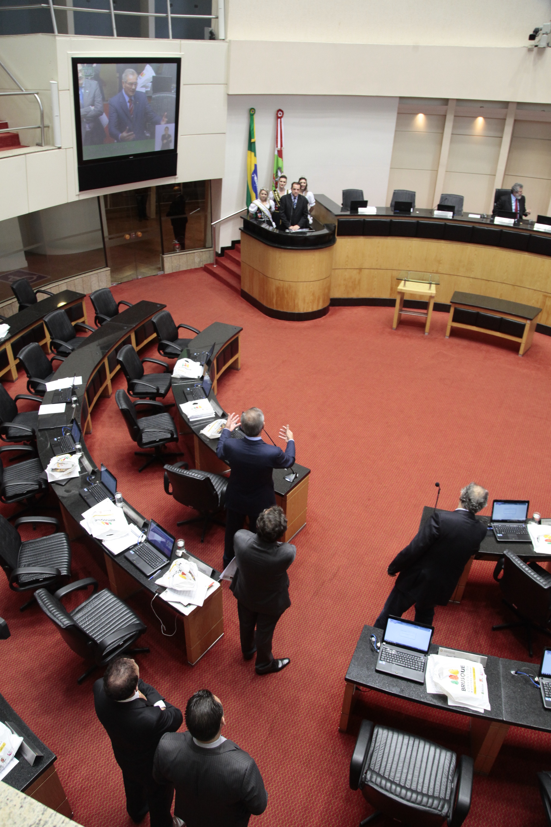 Sessão Ordinária da Assembleia Legislativa do Estado de Santa Catarina. Fotos: Miriam Zomer/Agência AL