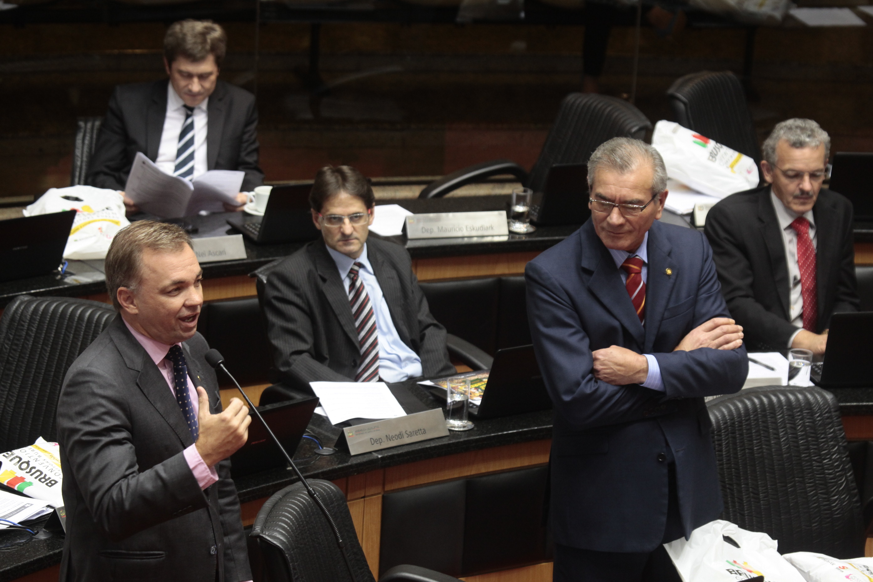 Sessão Ordinária da Assembleia Legislativa do Estado de Santa Catarina. Fotos: Miriam Zomer/Agência AL
