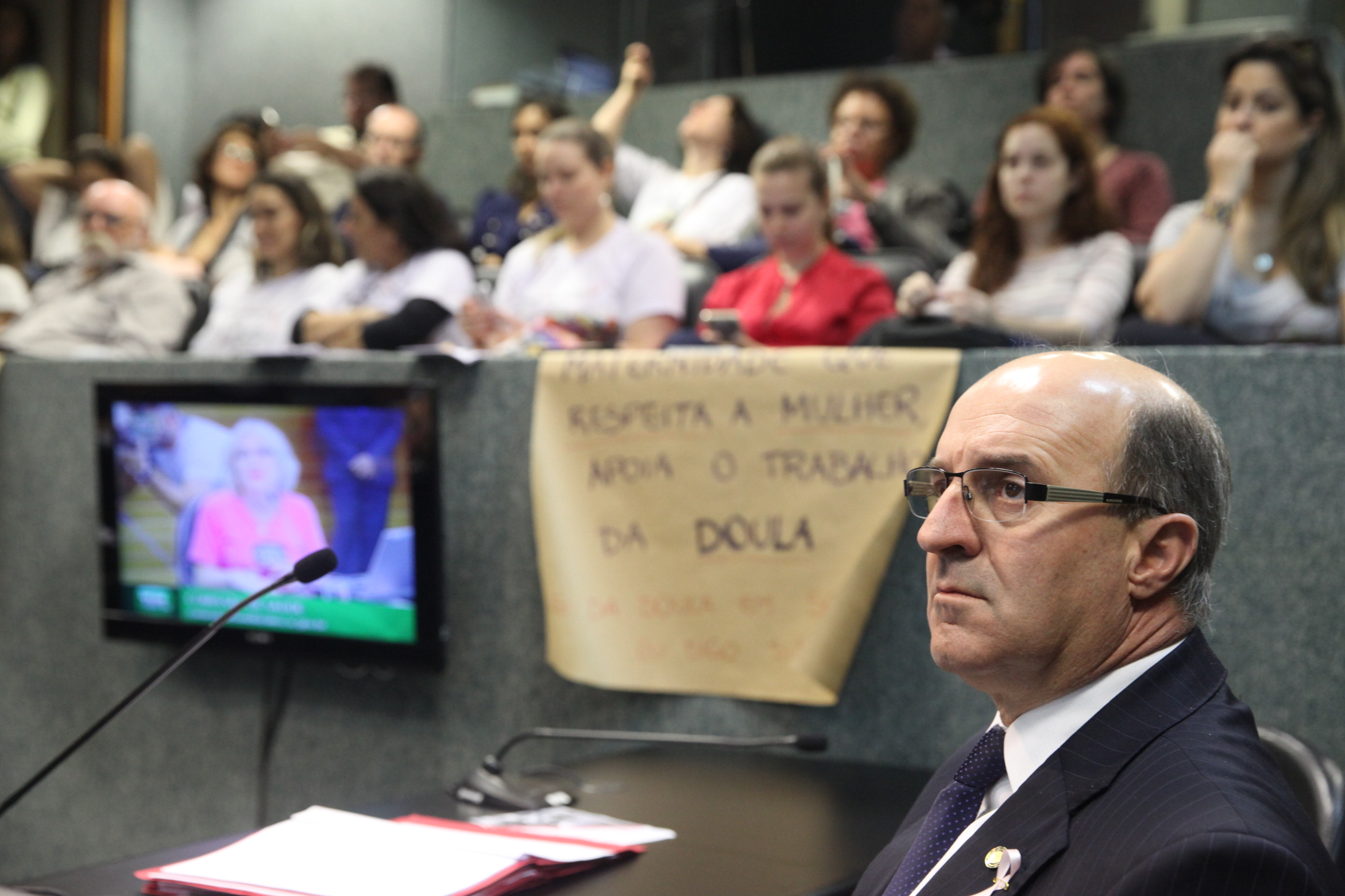 Reunião da Comissão de Saúde. Foto: Fábio Queiroz / Agência AL