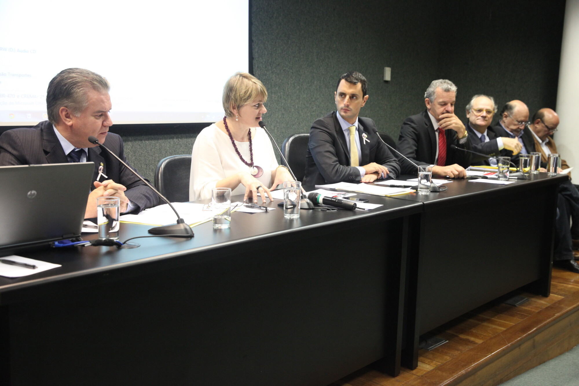 Deputados Cesar Valduga, Luciane Carminatti, João Amin, Dirceu Dresch e Dr. Vicente