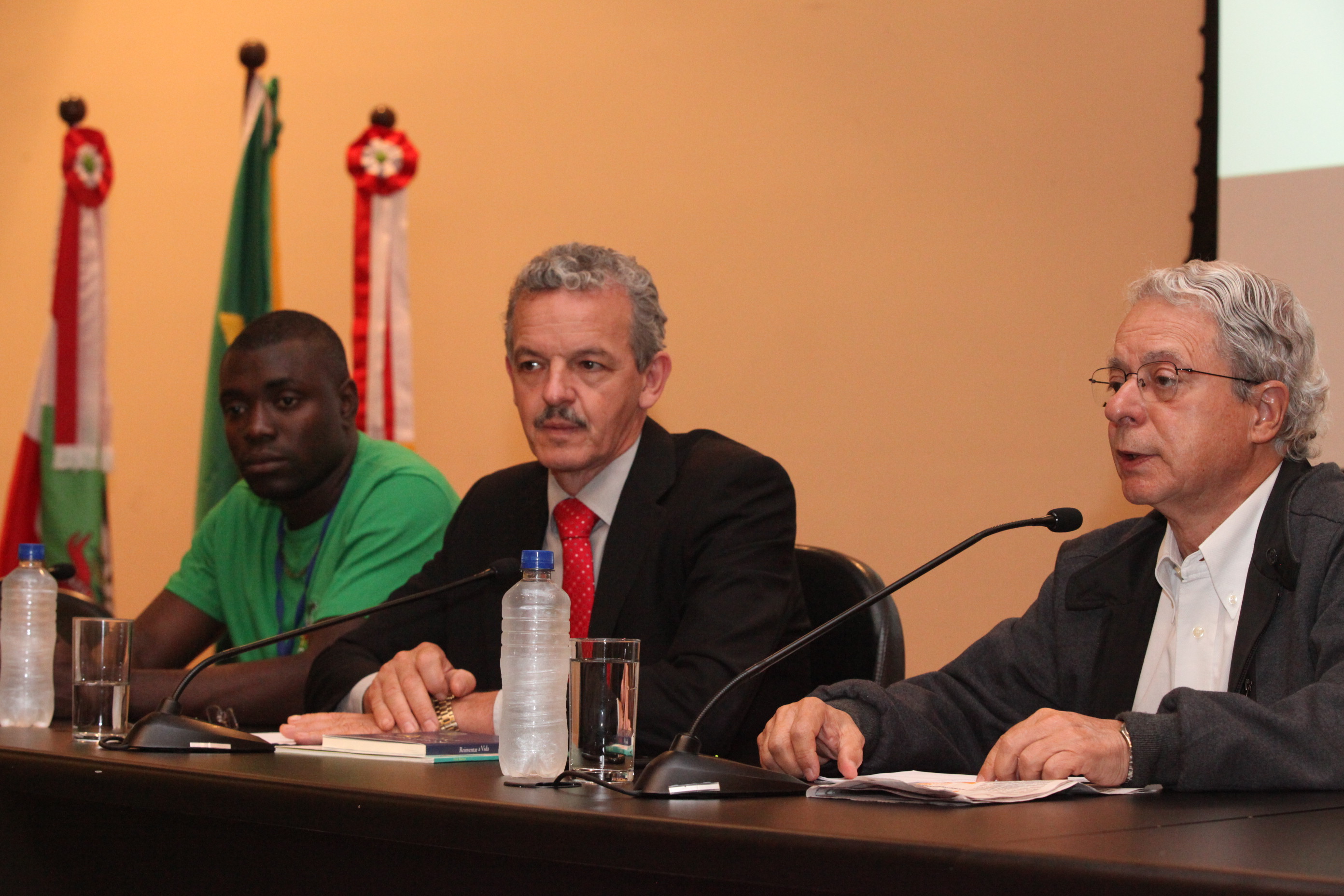 Palestra Frei Betto. Foto: Fábio Queiroz / Agência AL