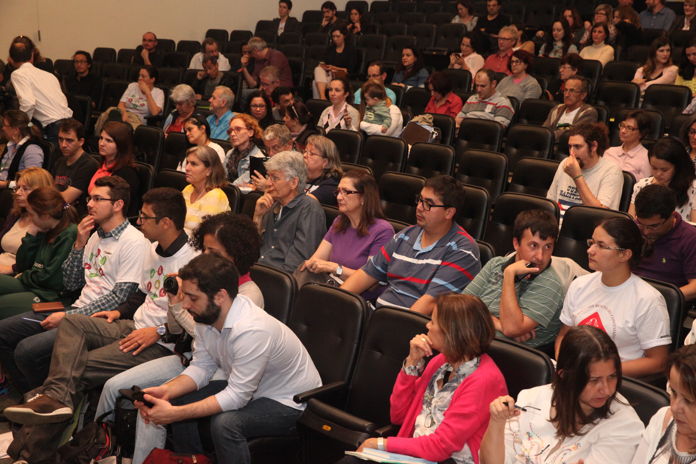 Palestra Frei Betto. Foto: Fábio Queiroz / Agência AL