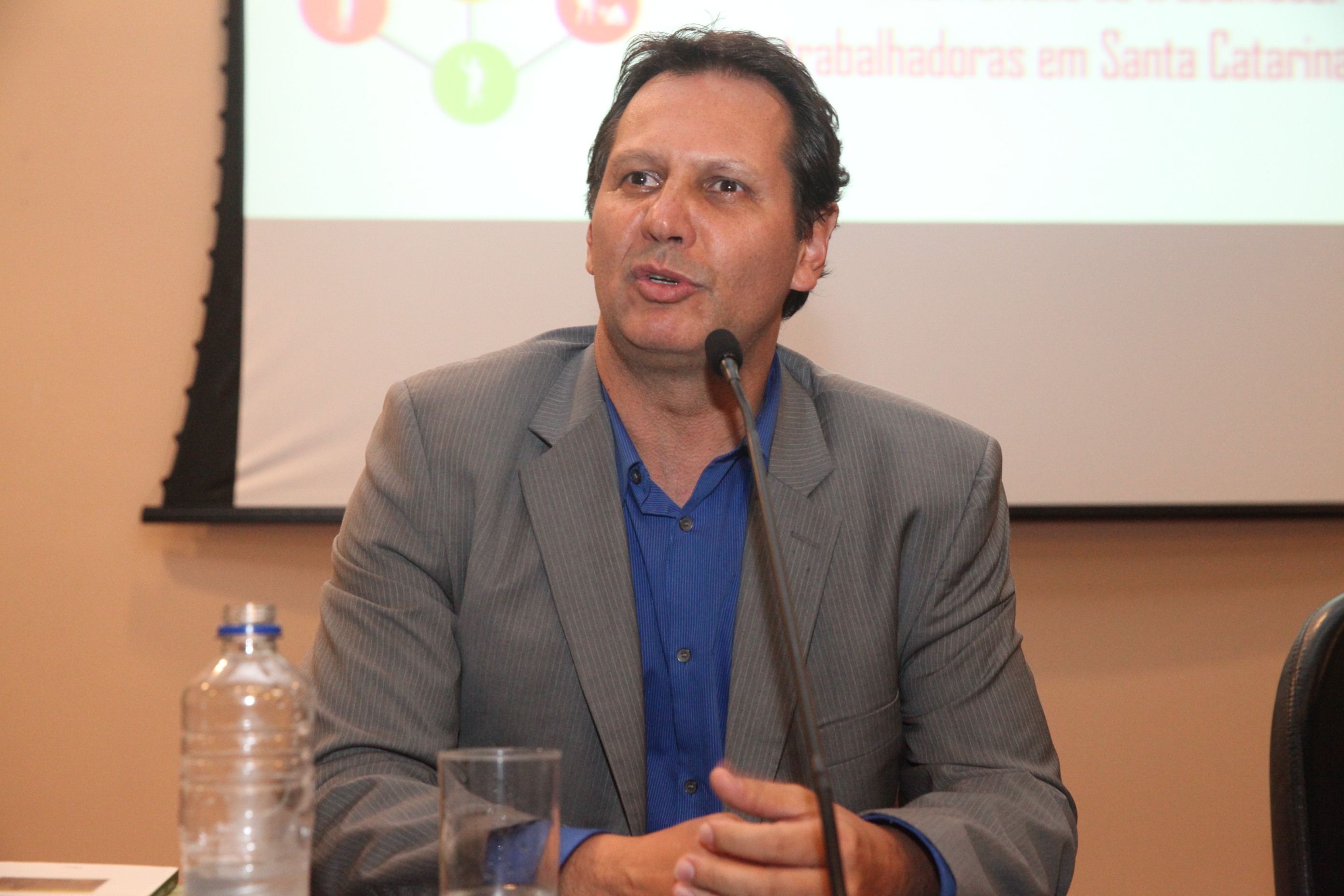 Palestra Frei Betto. Foto: Fábio Queiroz / Agência AL