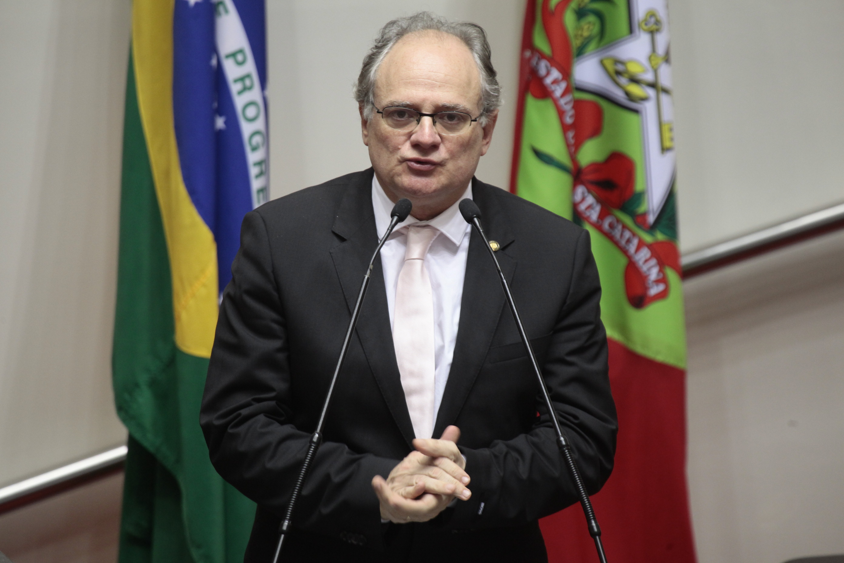 Sessão Ordinária da Assembleia Legislativa do Estado de Santa Catarina. Deputado Vicente Caropreso (PSDB) - Foto: Miriam Zomer/Agência AL