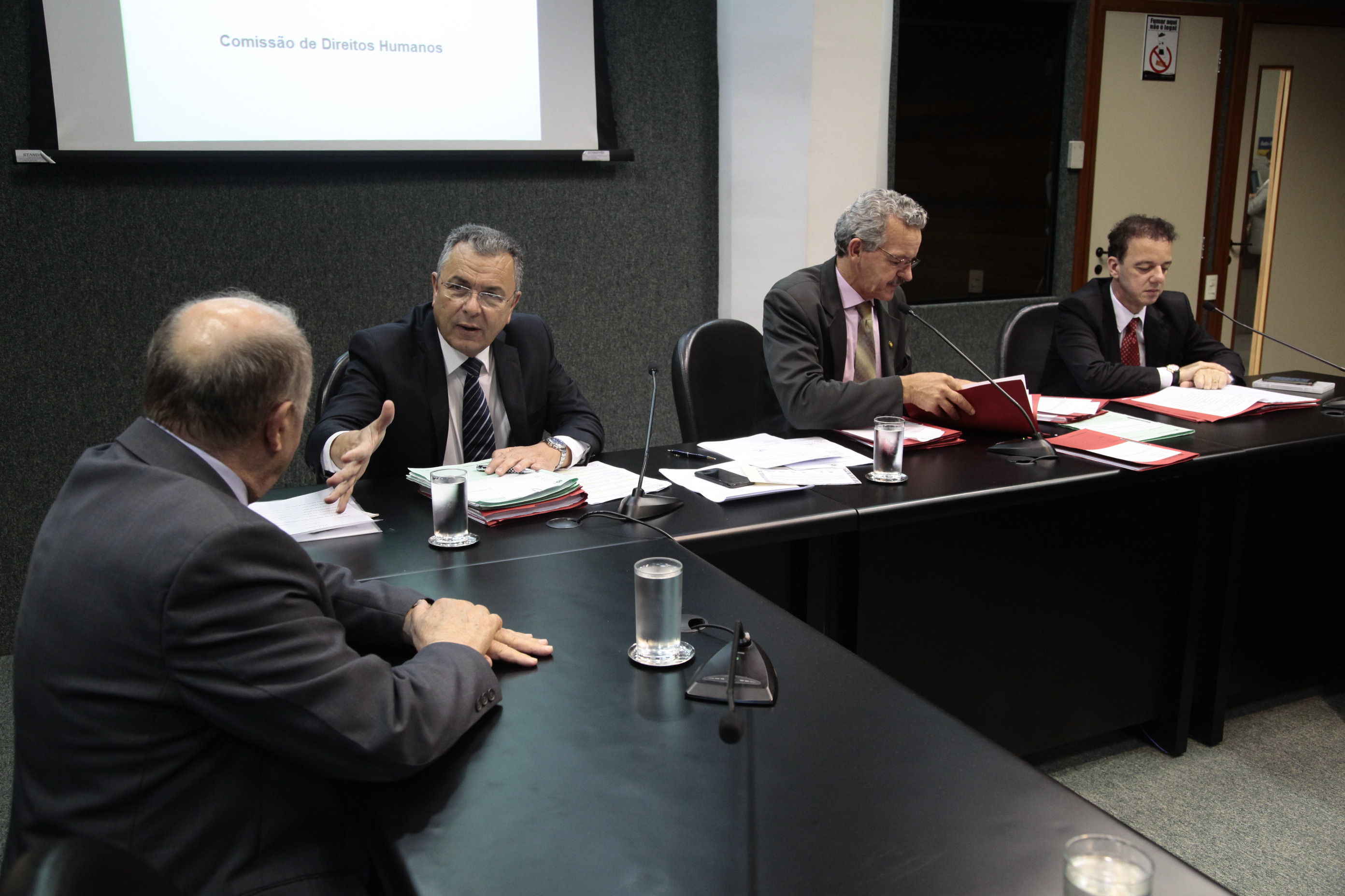 Reunião Ordinária da Comissão de Direitos Humanos. Foto: Miriam Zomer/Agência AL
