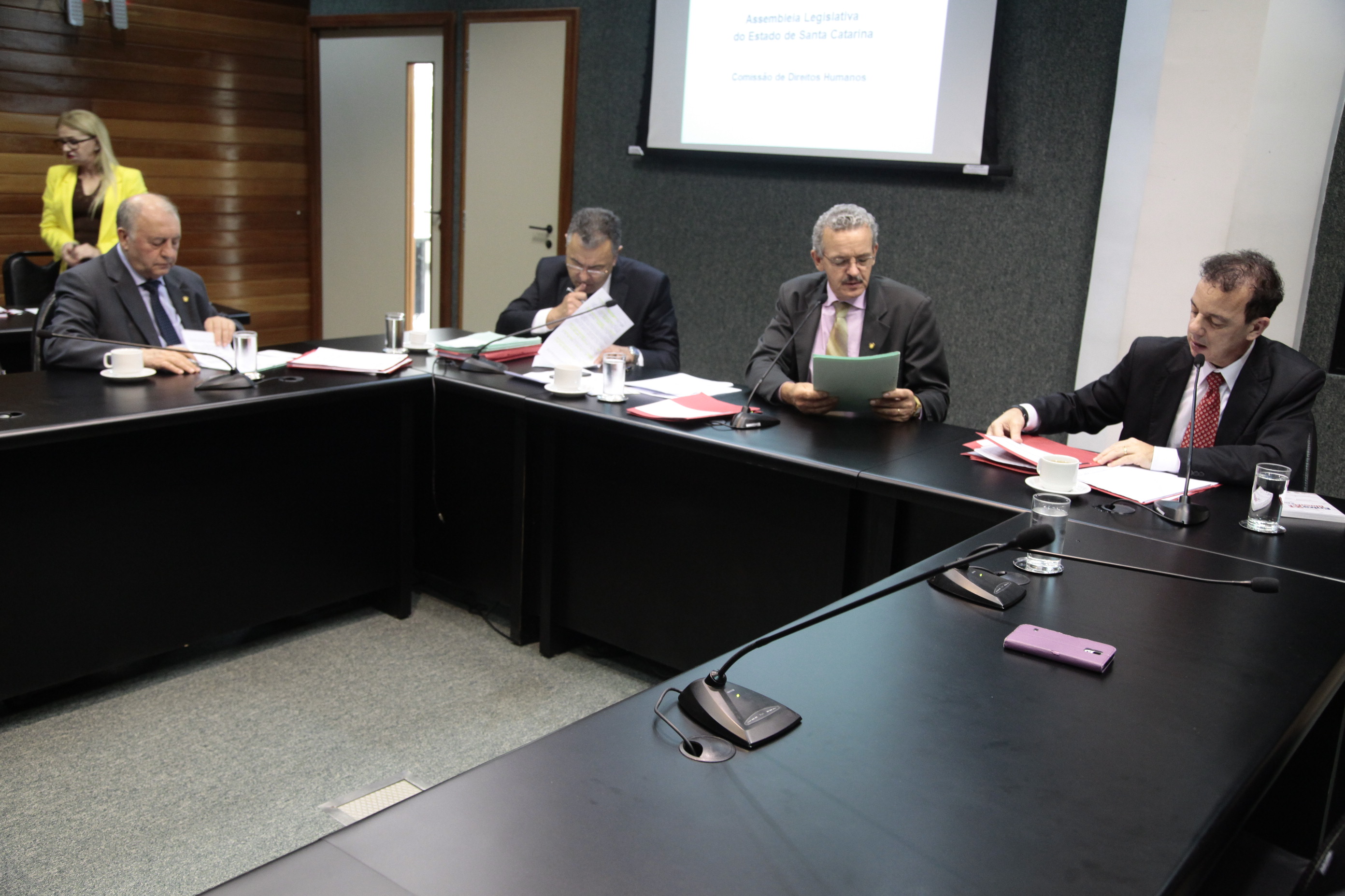 Reunião Ordinária da Comissão de Direitos Humanos. Foto: Miriam Zomer/Agência AL