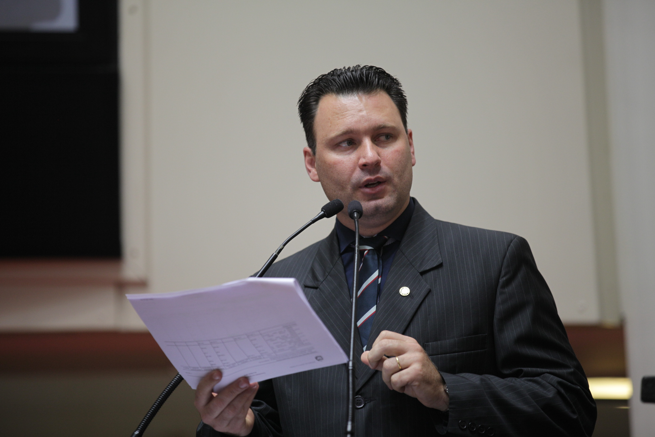 Sessão Ordinária da Assembleia Legislativa do Estado de Santa Catarina. Deputado Julio Ronconi (PSB) -  Foto: Solon Soares/Agência AL