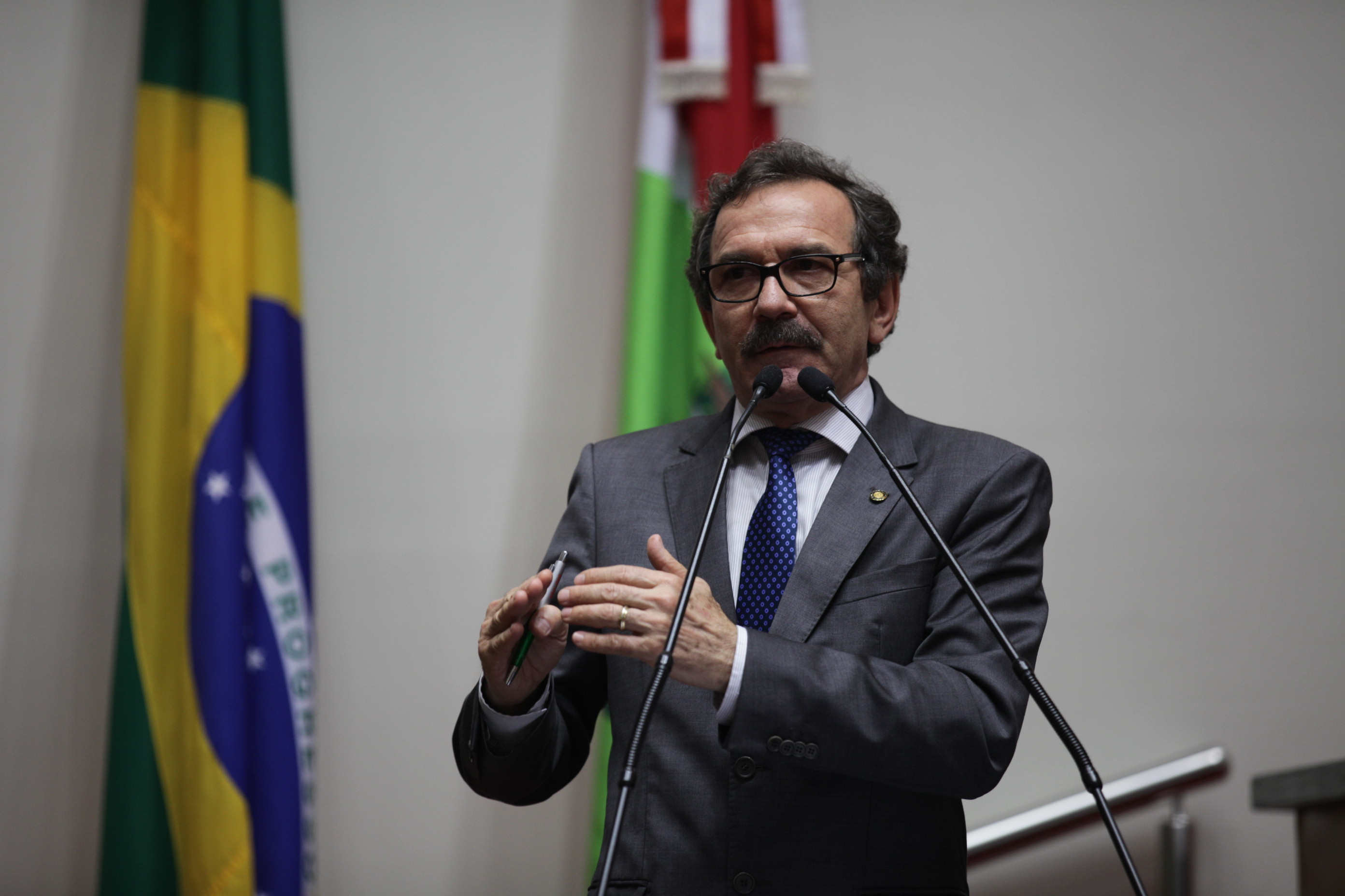 Sessão Ordinária da Assembleia Legislativa do Estado de Santa Catarina. Deputado Serafim Venzon (PSDB) - Foto: Solon Soares/Agência AL