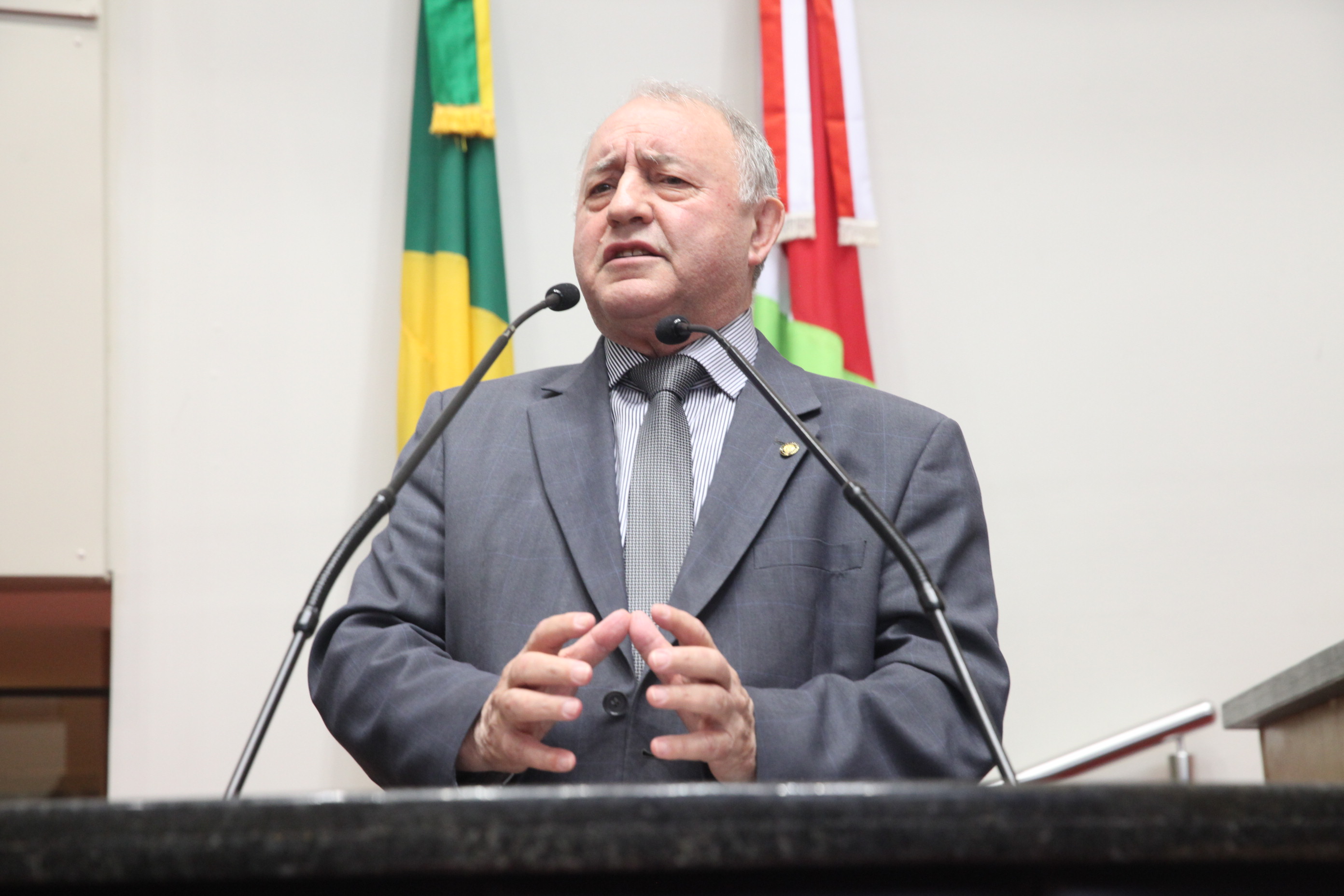 Deputado Natalino Lazare (PR). Sessão Ordinária. Foto: Fábio Queiroz / Agência AL