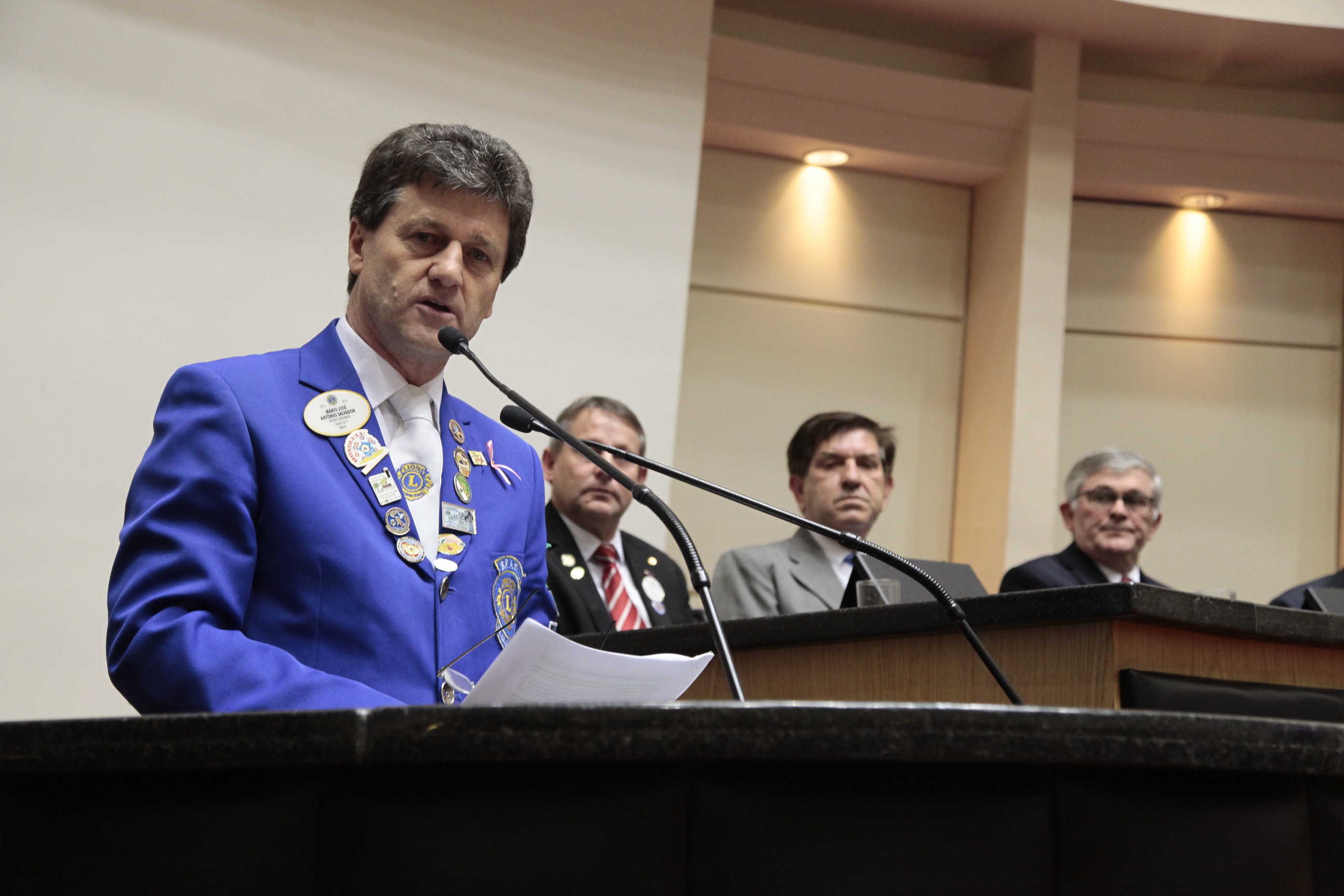 Sessão Especial em Homenagem ao Dia Internacional do Lions Club. Foto: Miriam Zomer/Agência AL