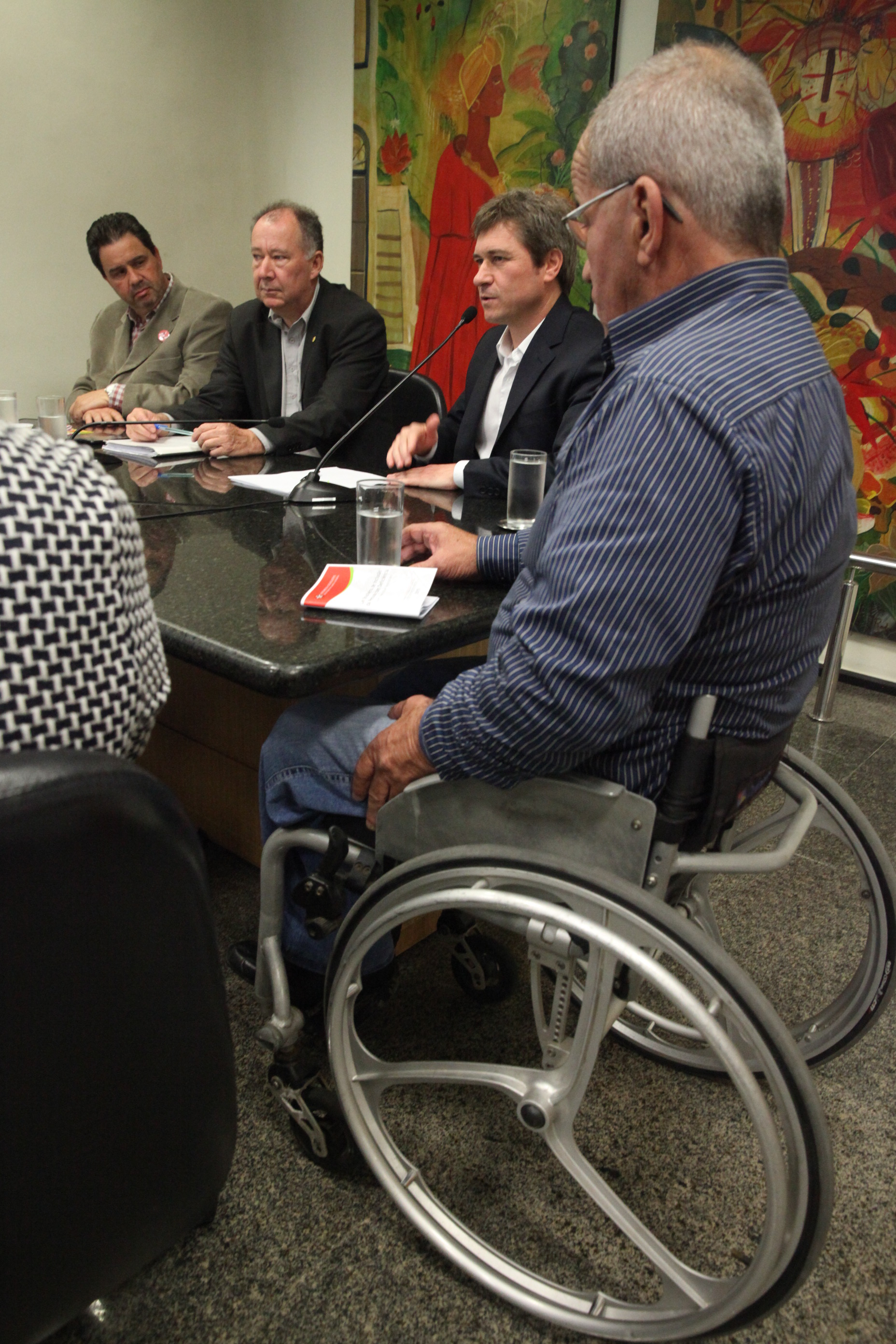 Reunião da Comissão de Defesa dos Direitos da Pessoa com Deficiência. Foto: Fábio Queiroz/Agência AL