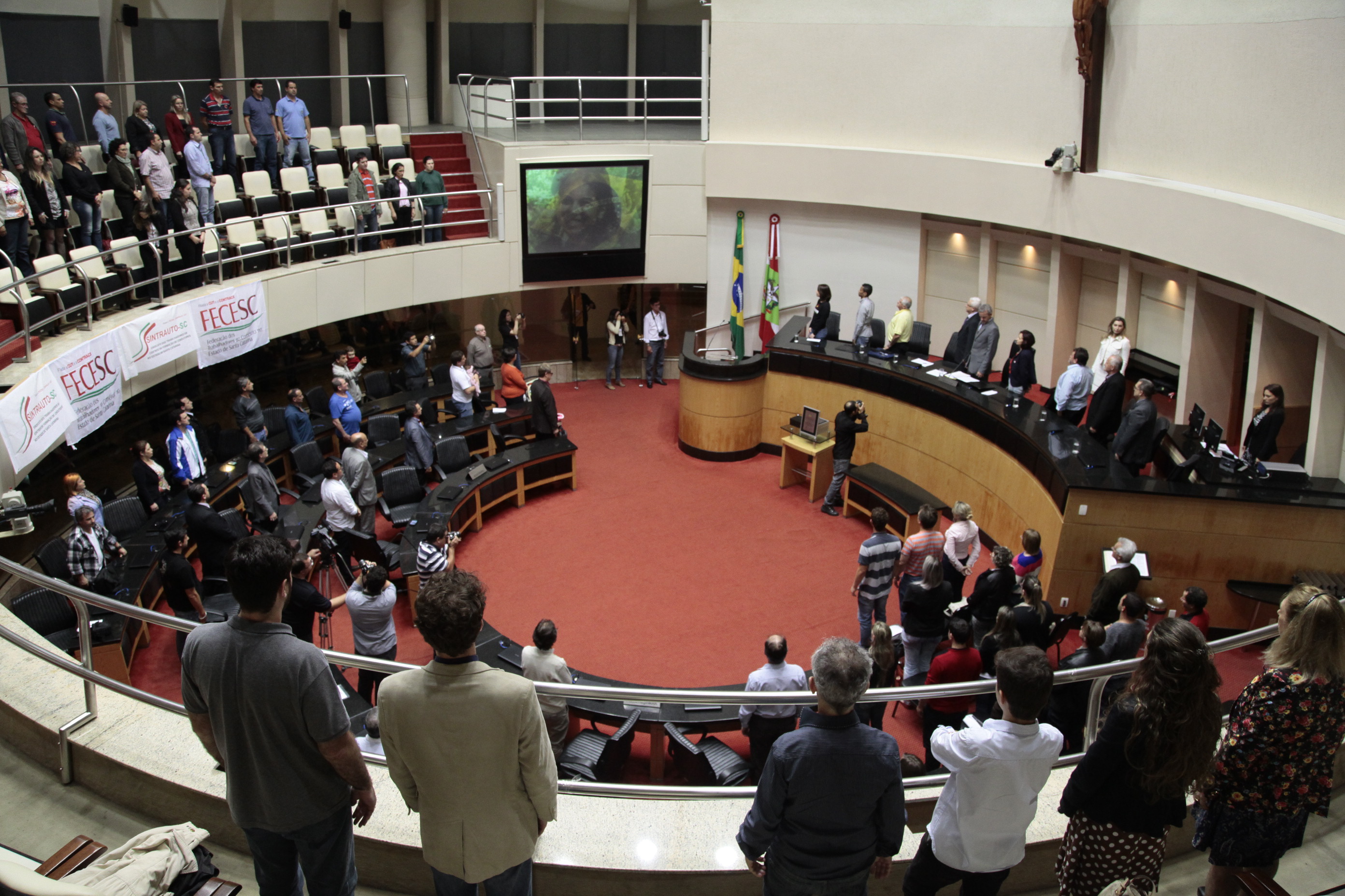 Sessão Especial em comemoração aos 60 anos do Departamento Intersindical de Estatística e Estudos Socioeconômicos - DIEESE. Foto: Miriam Zomer/Agência AL