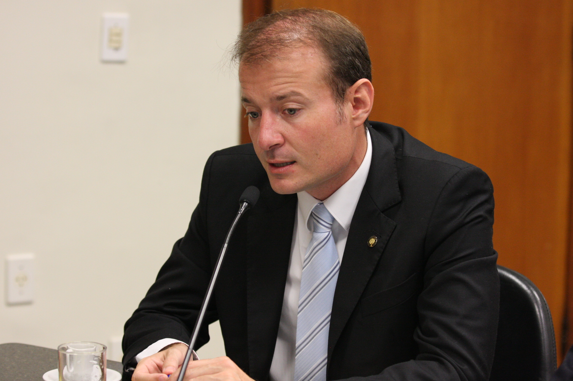 Comissão de Agricultura. Deputado Gabriel Ribeiro (PSD). Foto: Yuri Santos / Agência AL