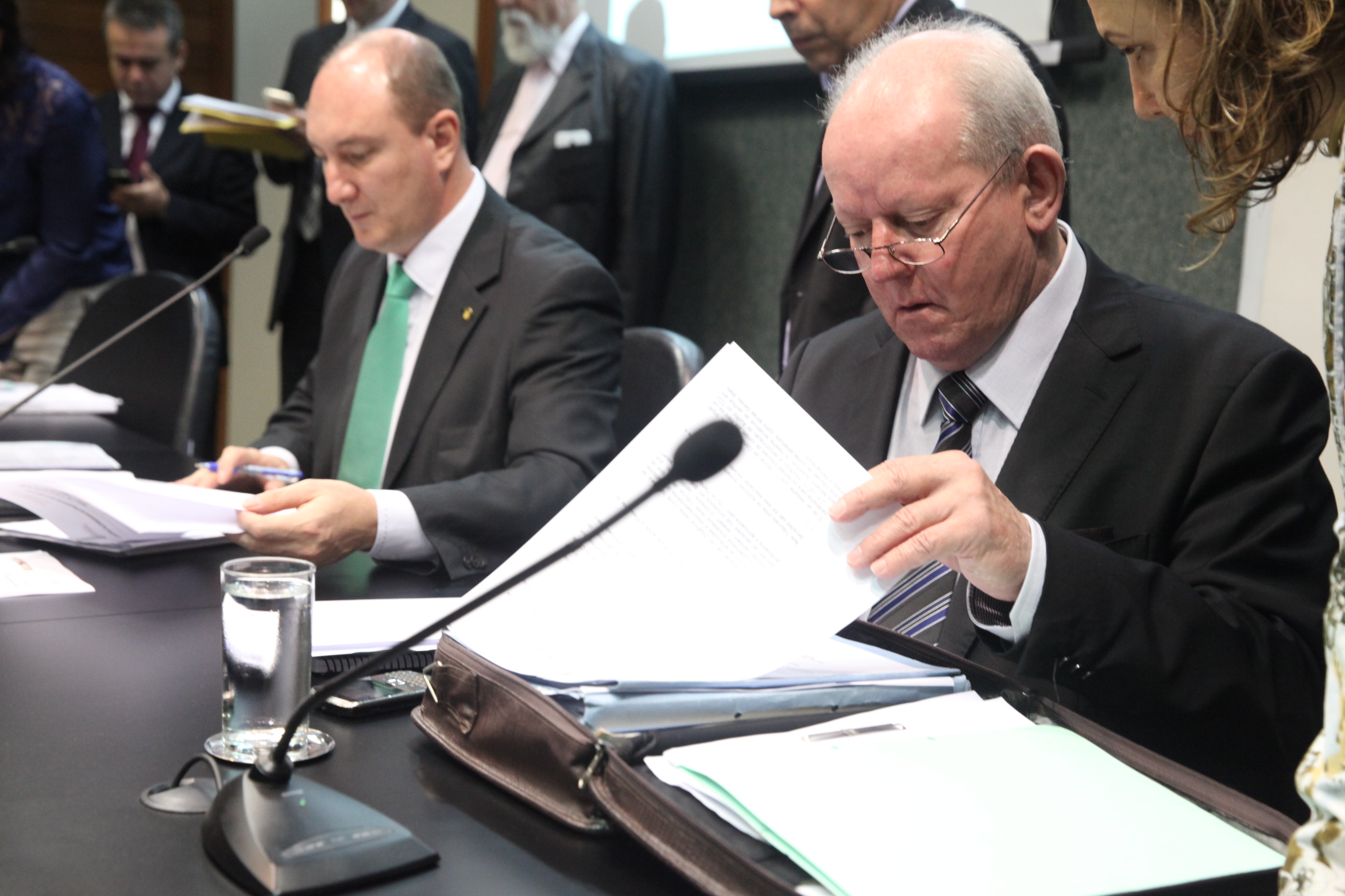 Reunião da Comissão de Constituição e Justiça. Foto: Fábio Queiroz / Agência AL