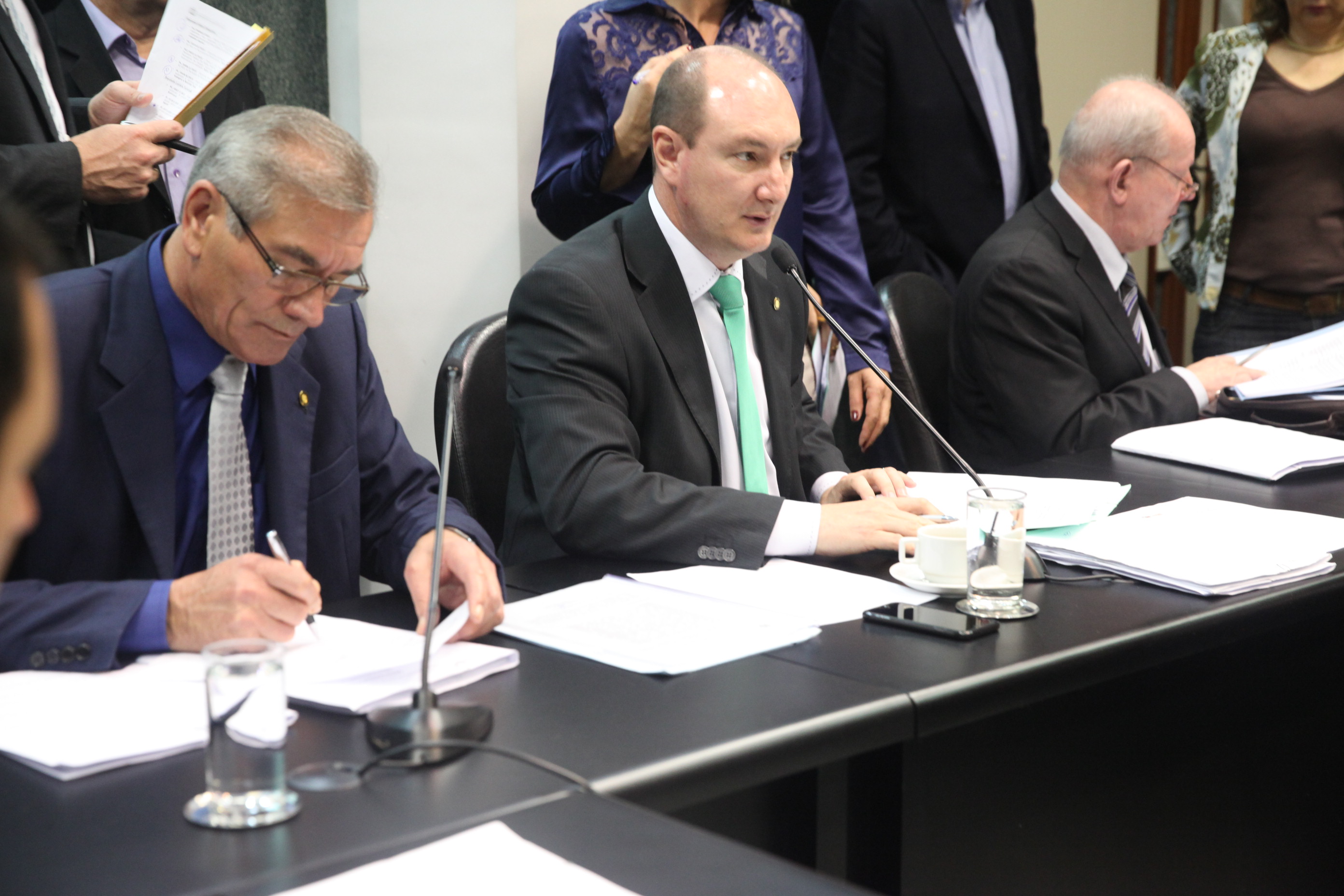 Reunião da Comissão de Constituição e Justiça. Foto: Fábio Queiroz / Agência AL