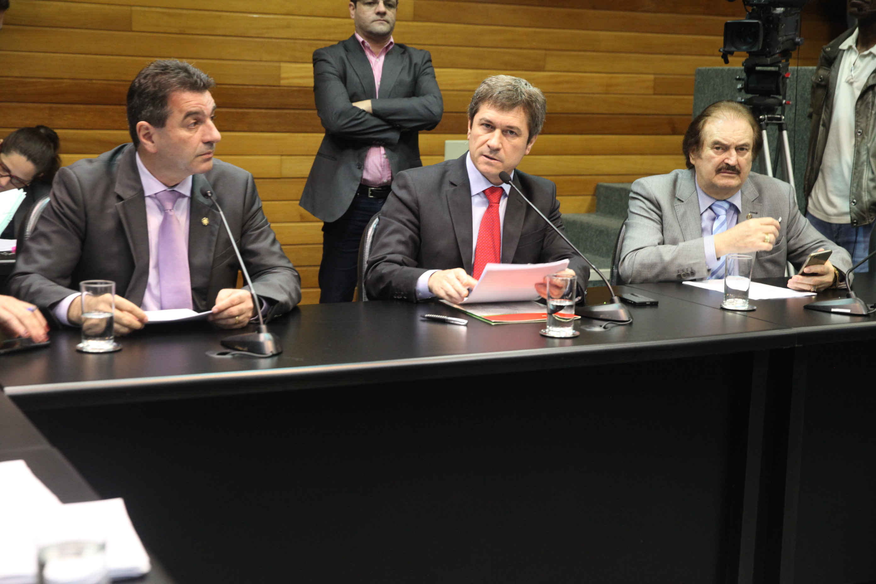 Reunião da Comissão de Constituição e Justiça. Foto: Fábio Queiroz / Agência AL