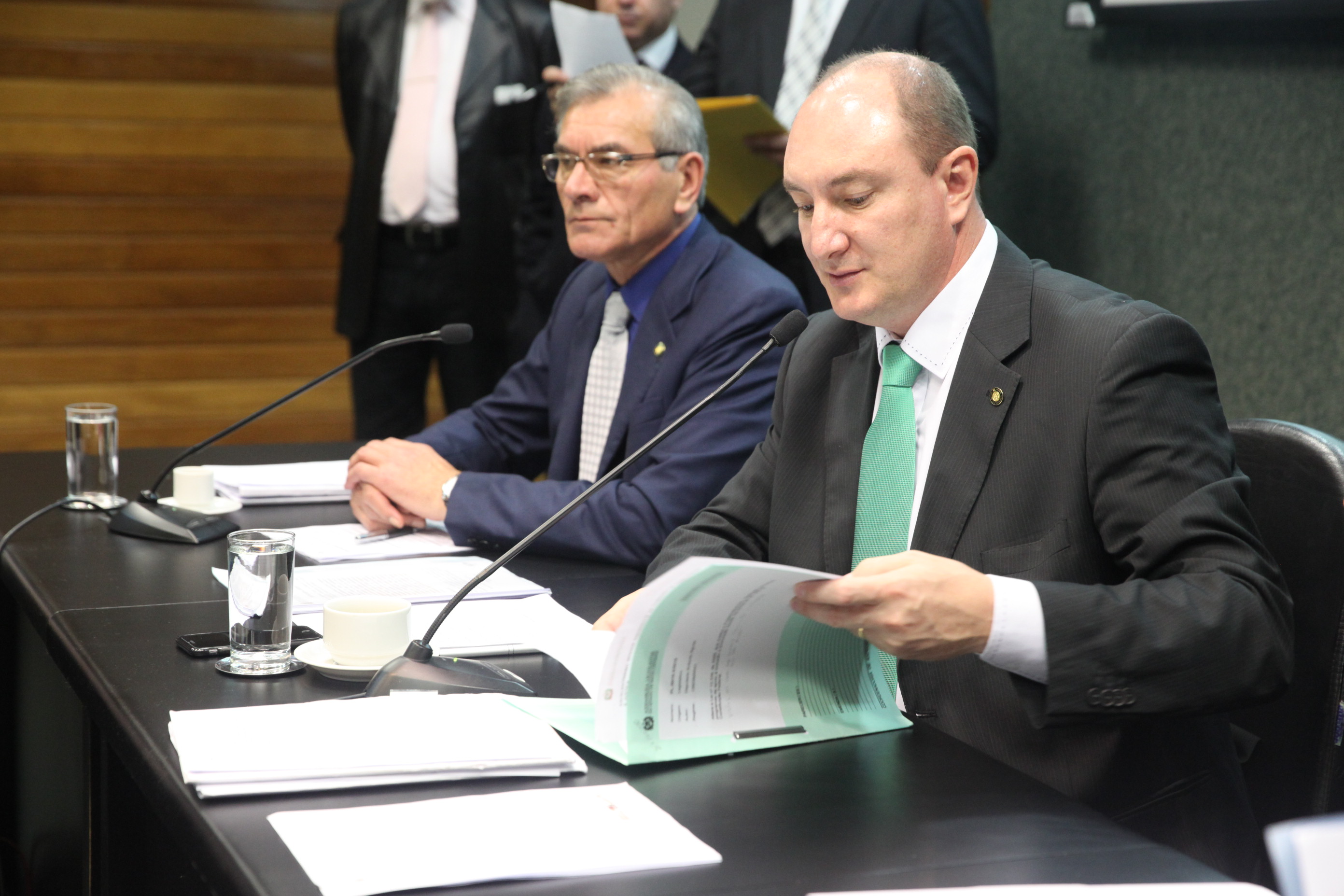 Reunião da Comissão de Constituição e Justiça. Foto: Fábio Queiroz / Agência AL