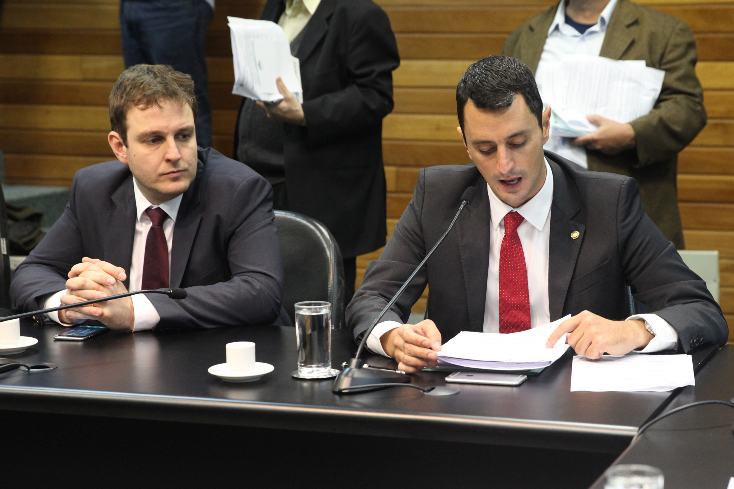 Reunião da Comissão de Constituição e Justiça. Foto: Fábio Queiroz / Agência AL