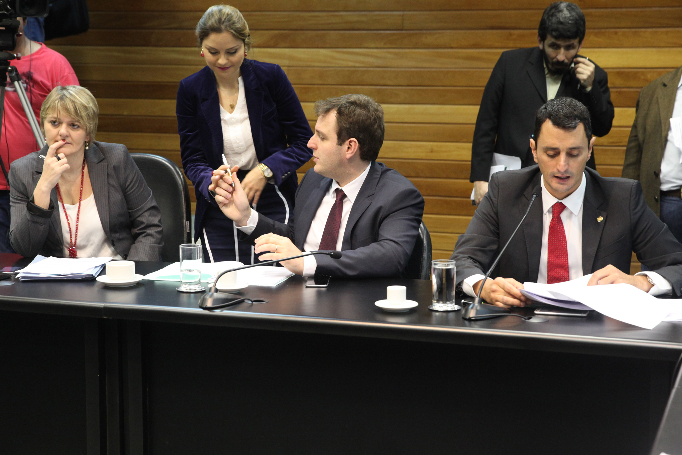 Reunião da Comissão de Constituição e Justiça. Foto: Fábio Queiroz / Agência AL