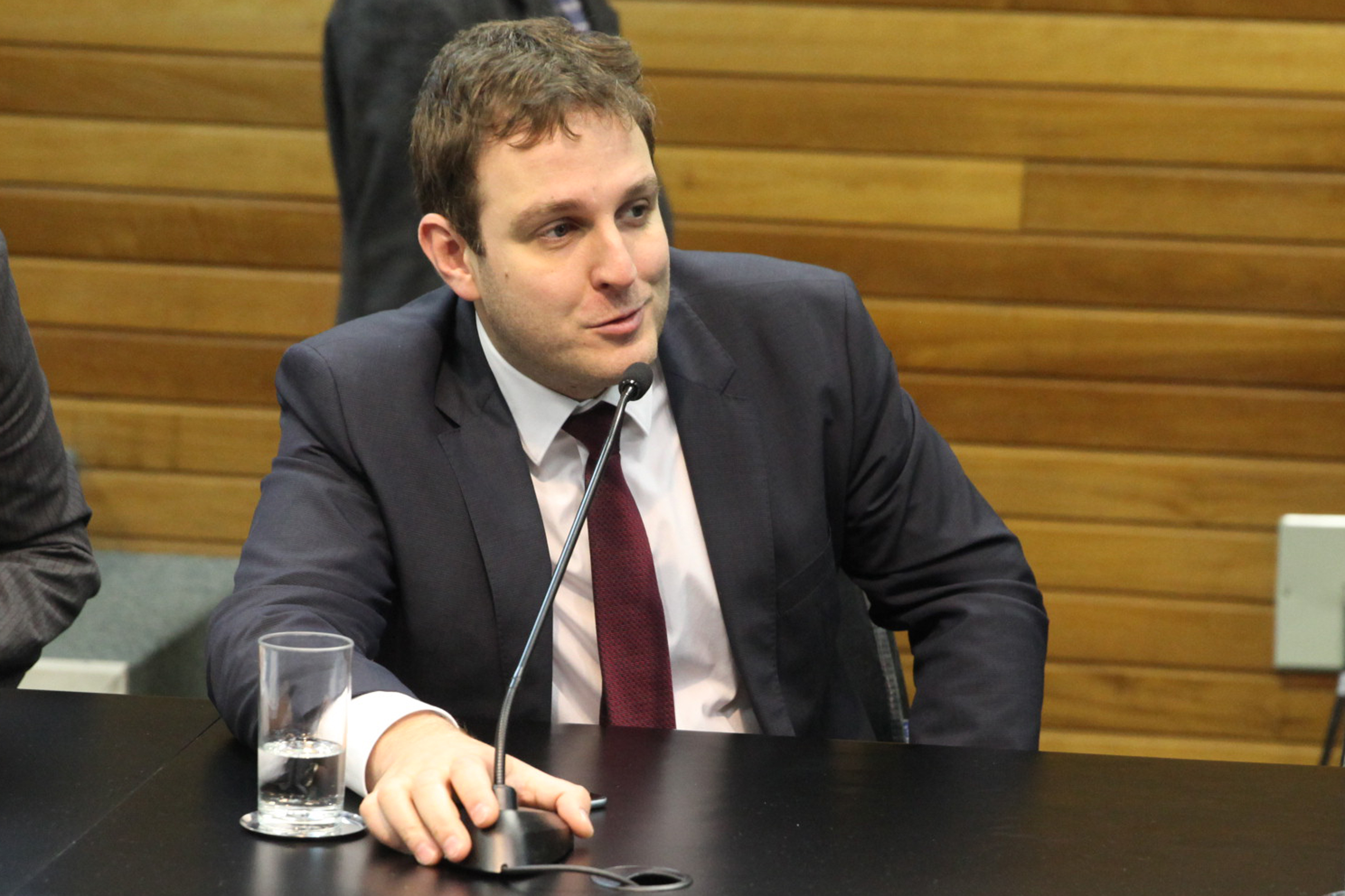 Deputado Ricardo Guidi (PPS). Reunião da Comissão de Constituição e Justiça. Foto: Fábio Queiroz / Agência AL