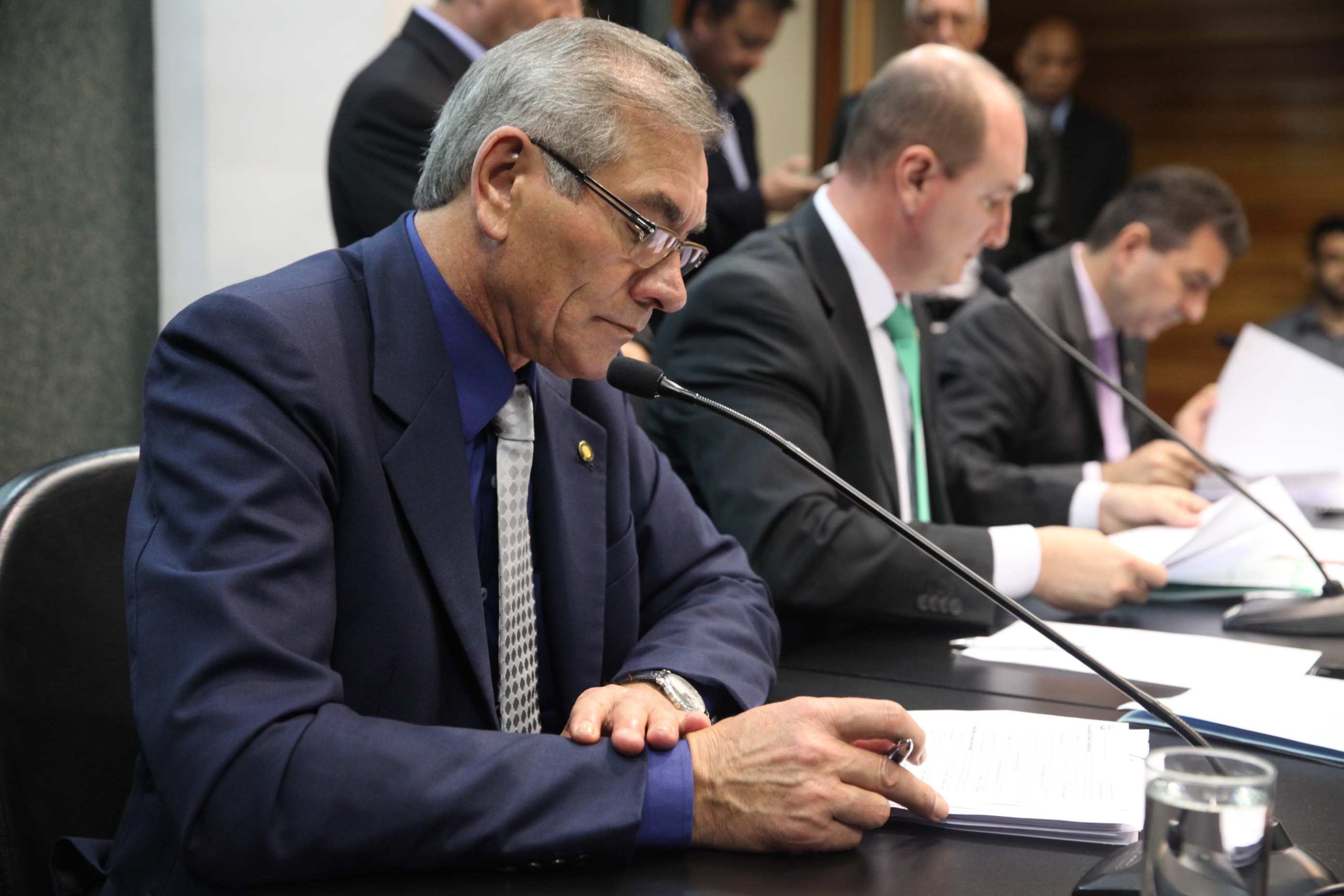 Reunião da Comissão de Constituição e Justiça. Foto: Fábio Queiroz / Agência AL