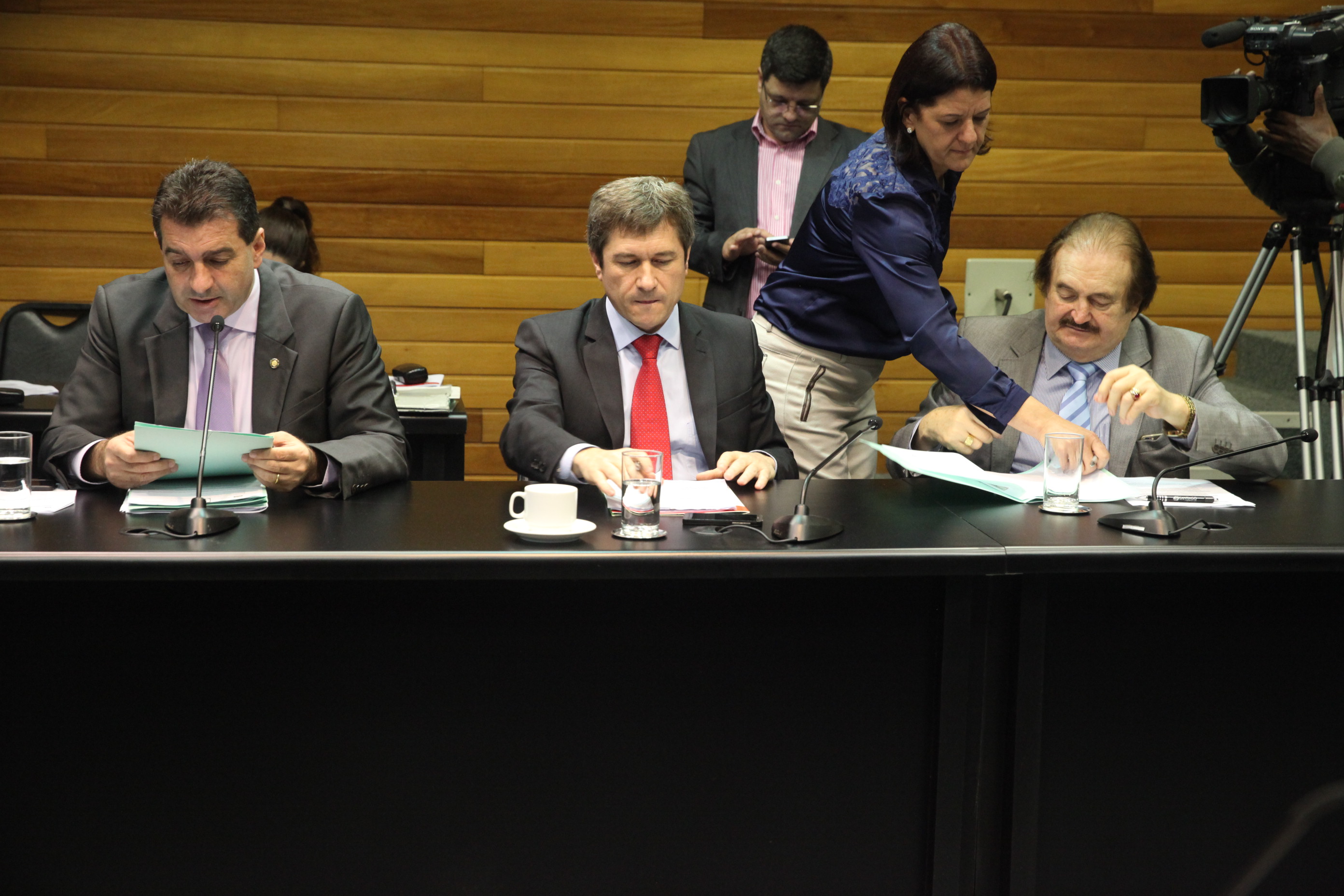 Reunião da Comissão de Constituição e Justiça. Foto: Fábio Queiroz / Agência AL