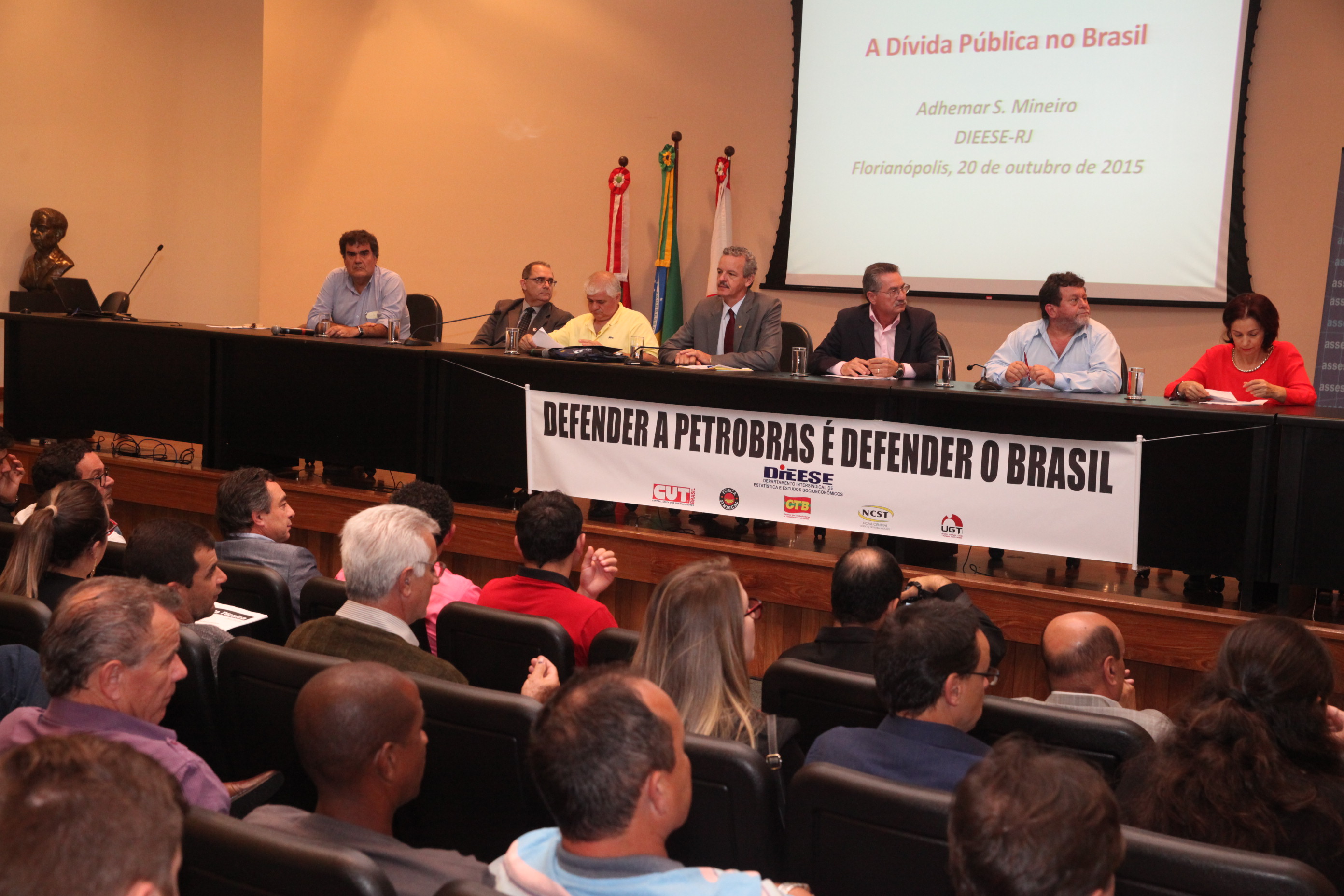 Seminário Dívida Pública. Foto: Fábio Queiroz / Agência AL