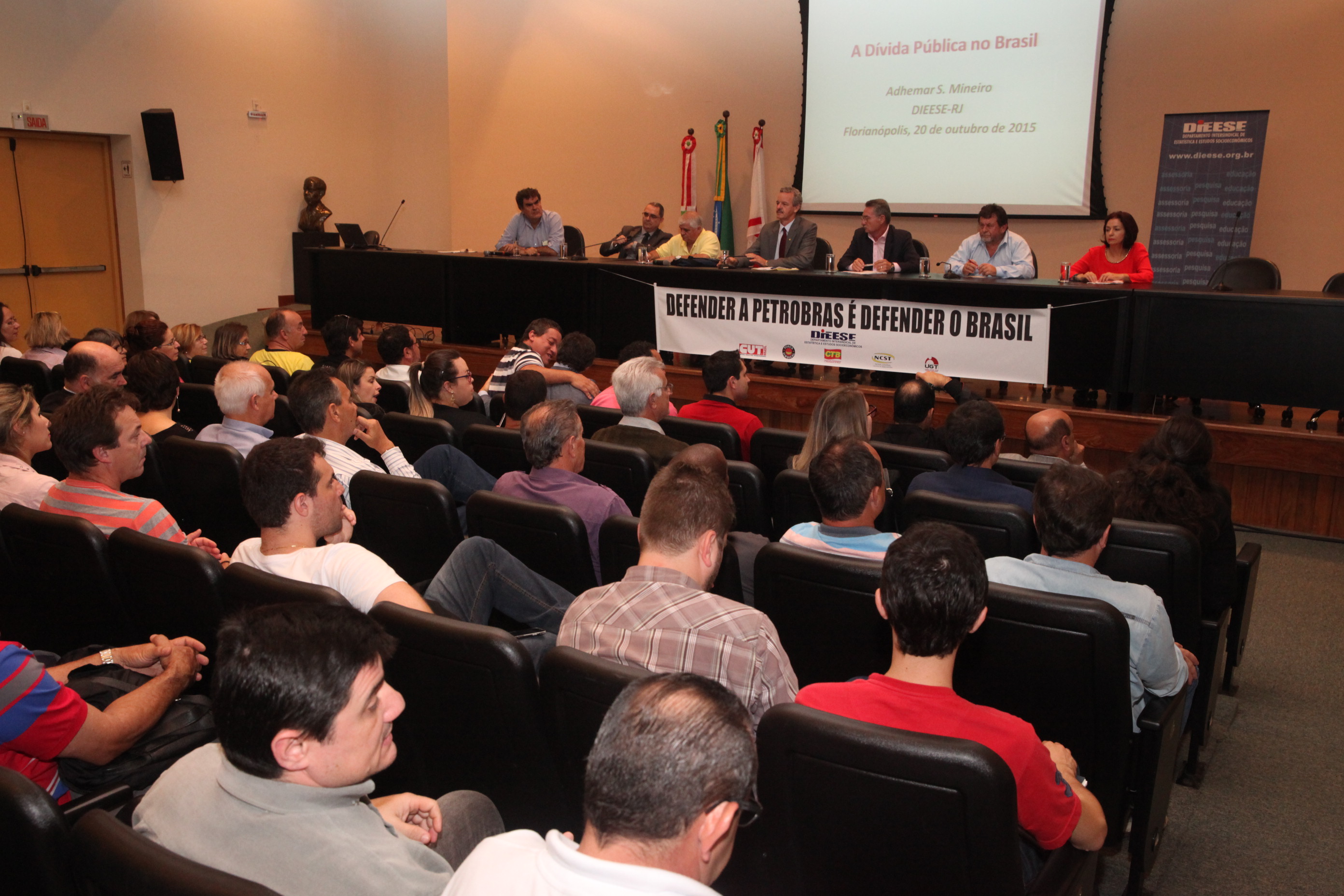 Seminário Dívida Pública. Foto: Fábio Queiroz / Agência AL